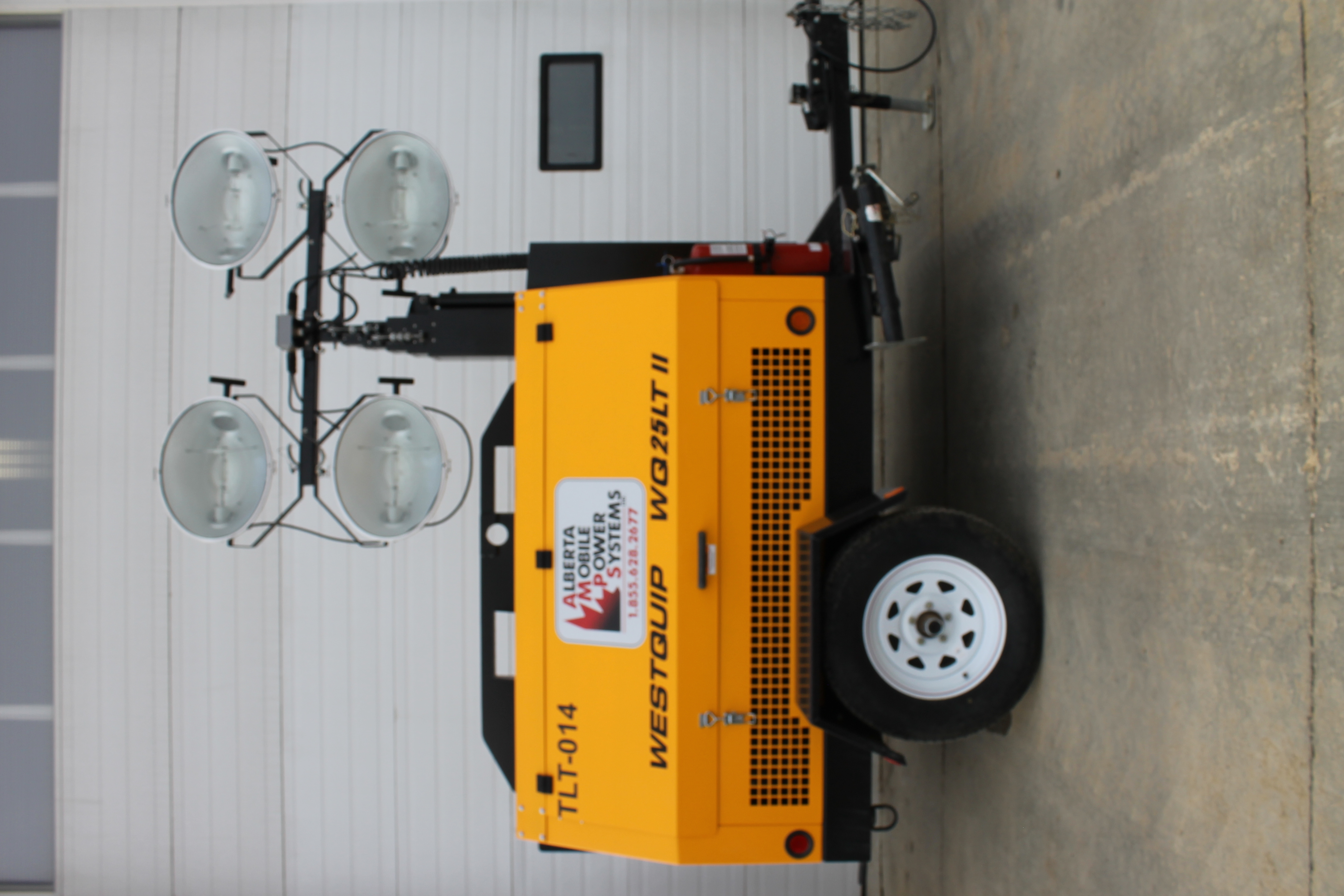 Single 20 kW Generator Light Tower