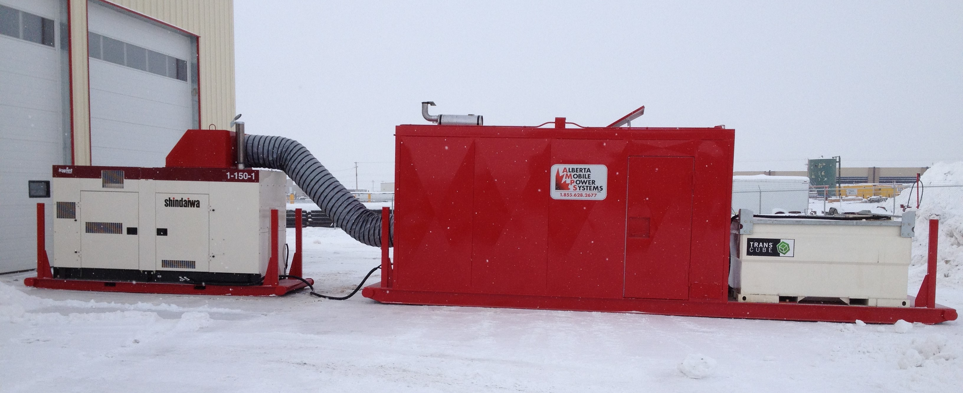 Dual 150 kW/175 kW Generator Rental