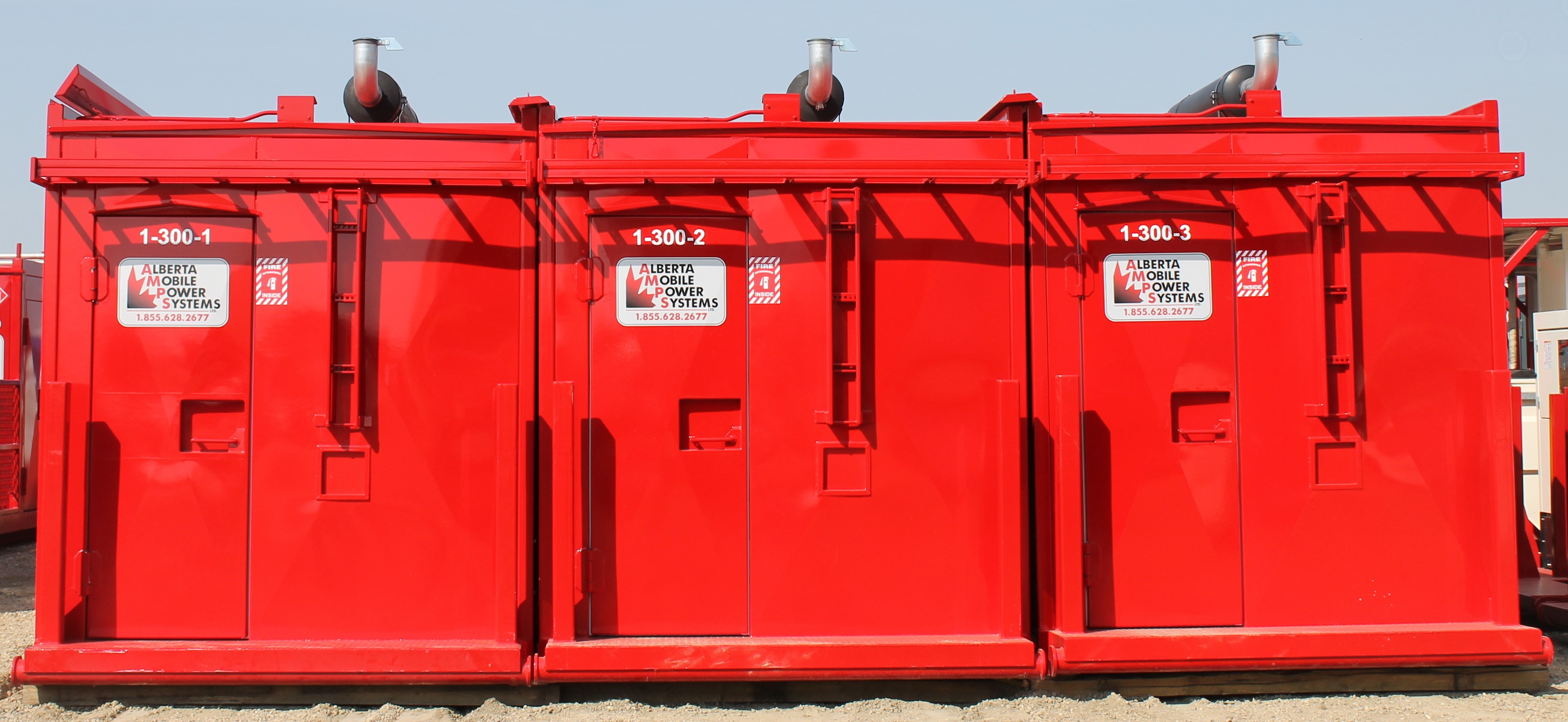 Triple 300 kW Generator Rental