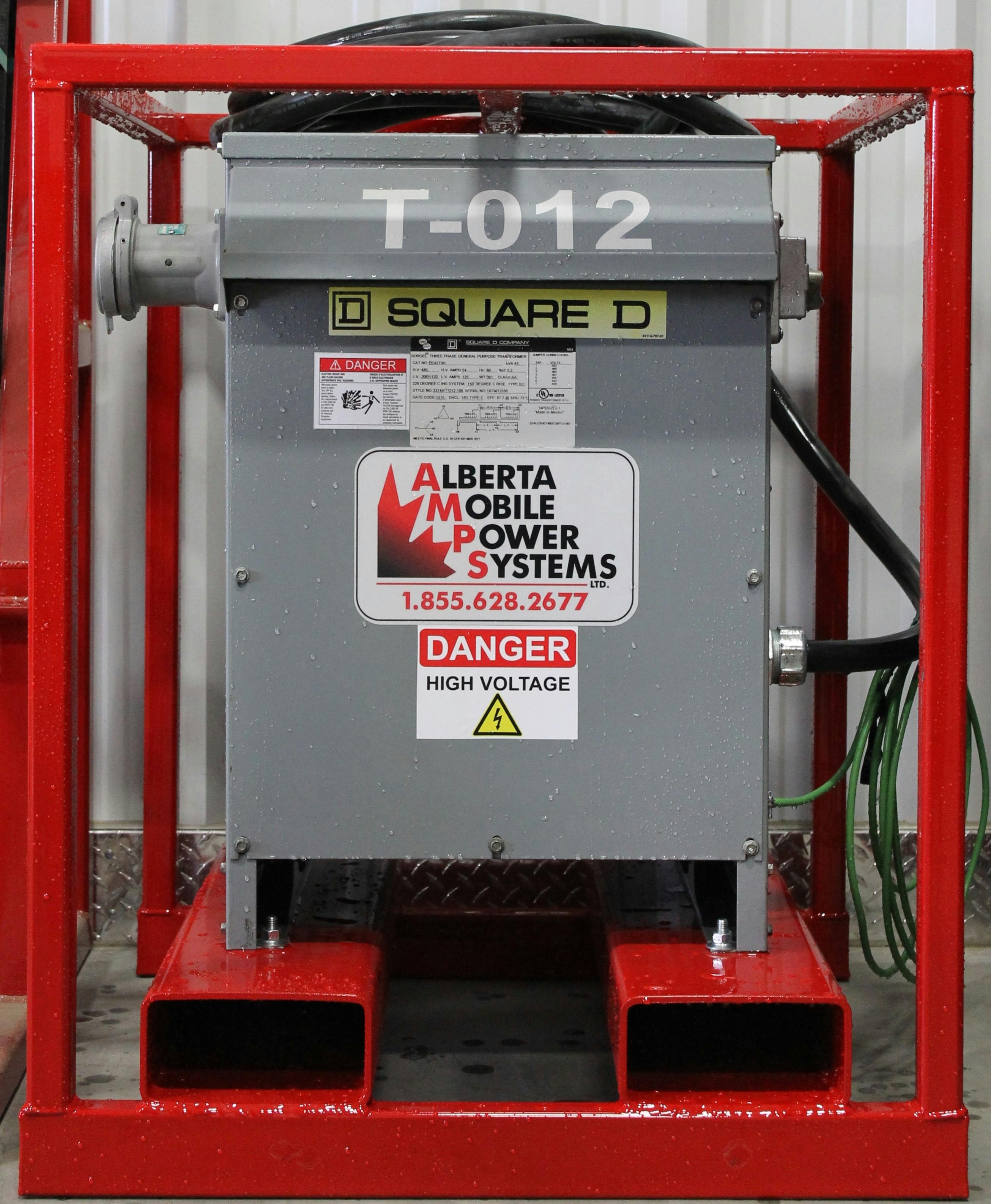 Transformer Rentals Alberta Mobile Power Systems