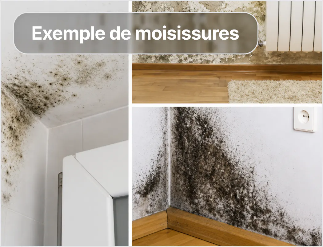 Exemple de moisissures