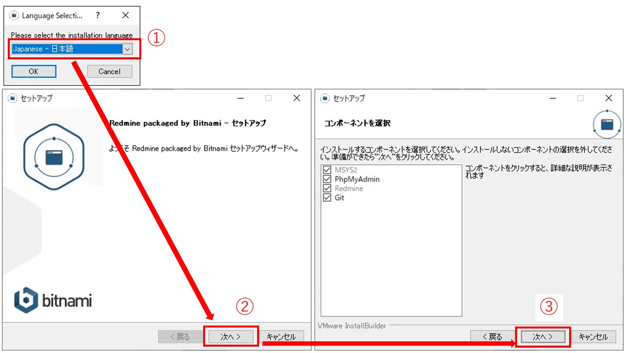 redmine セットアップ