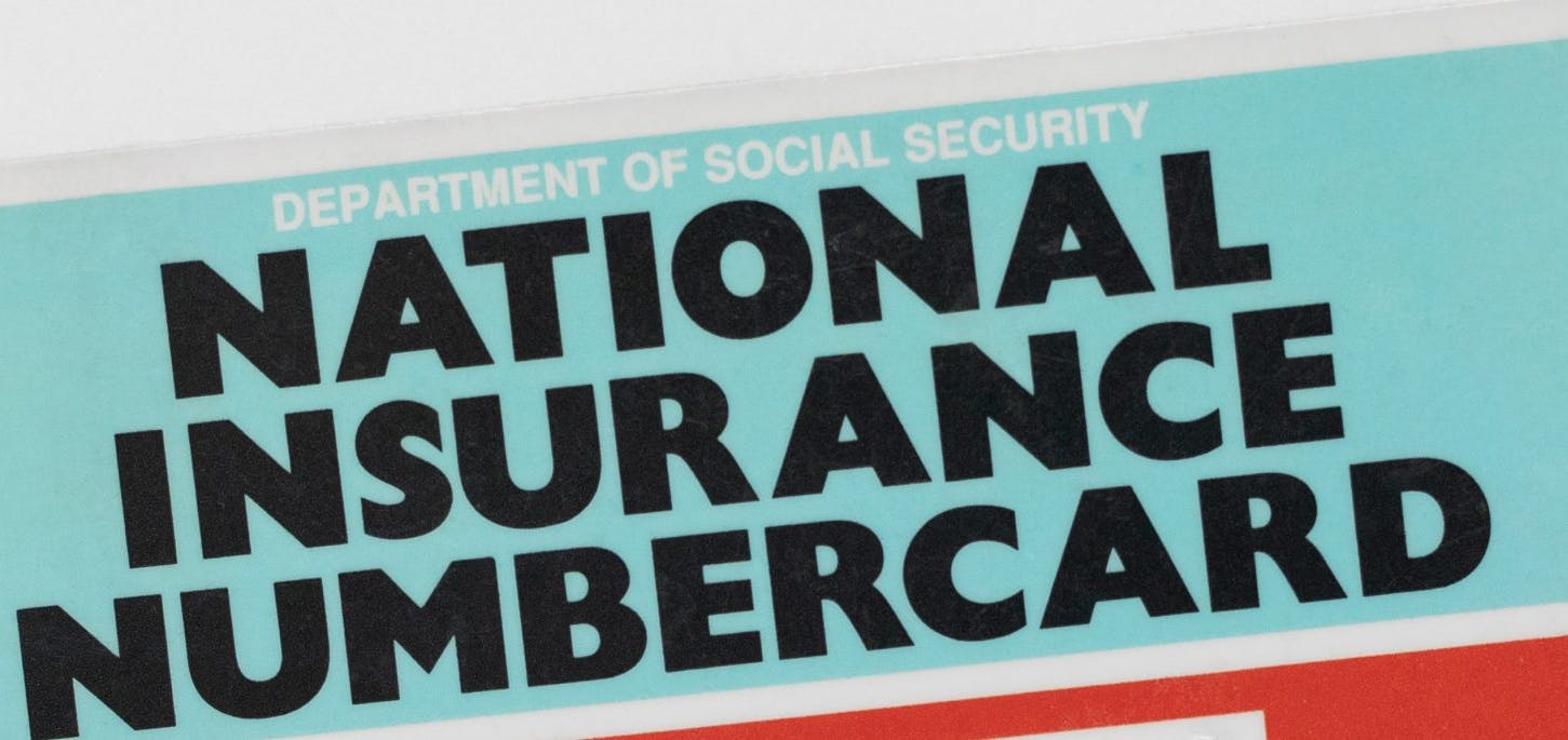 National Insurance Card