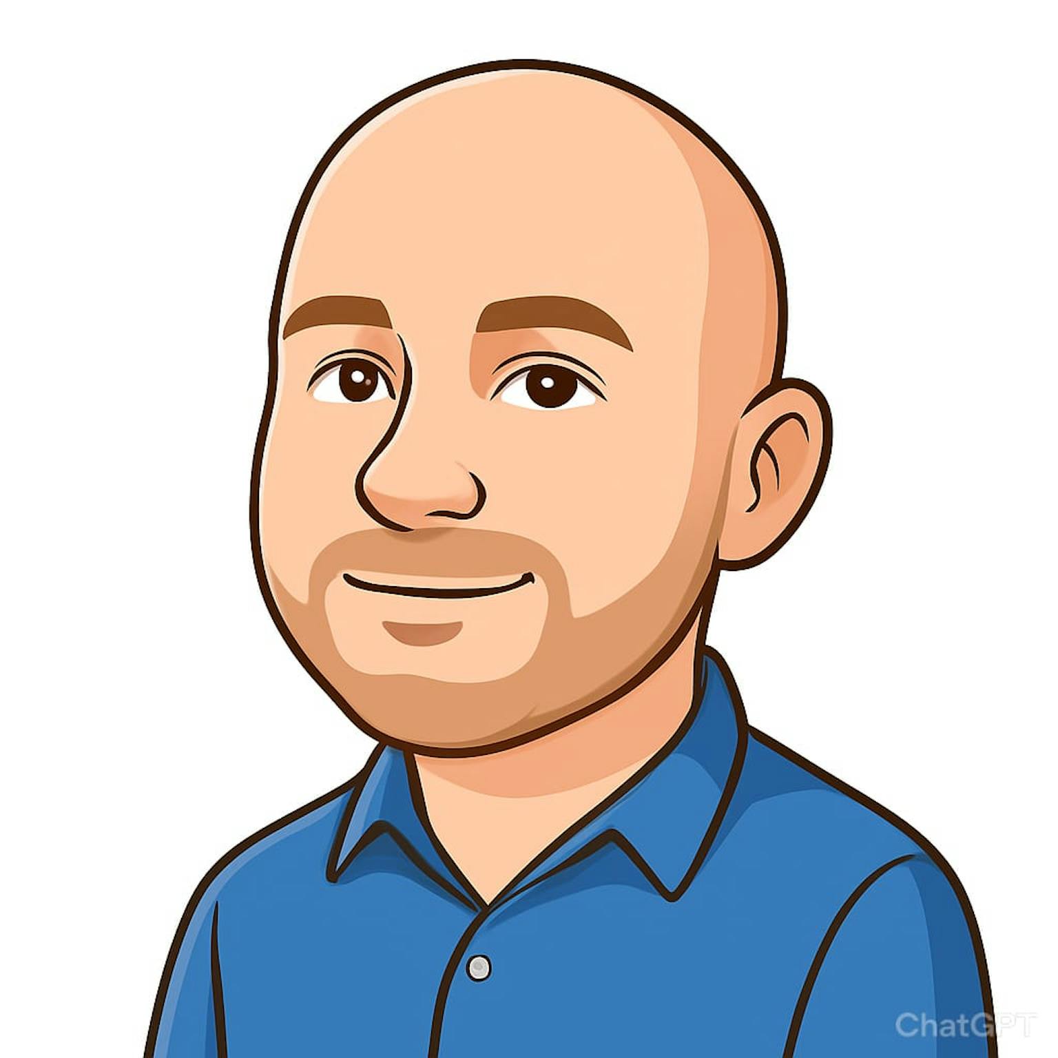 cartoon version of stewart anderson