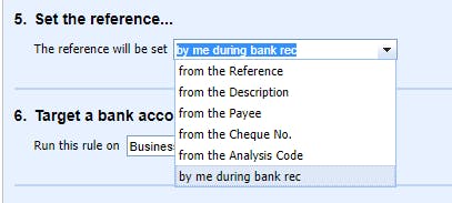 xero creating a bank rule part 4