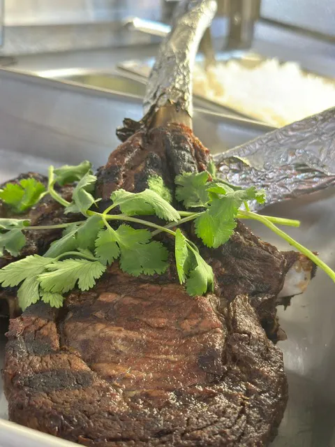 Carne asada al carbón