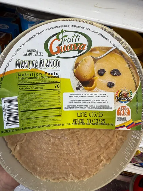 Manjar blanco y arequipe
