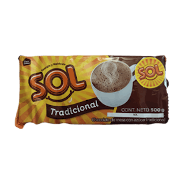 Chocolate Sol tradicional