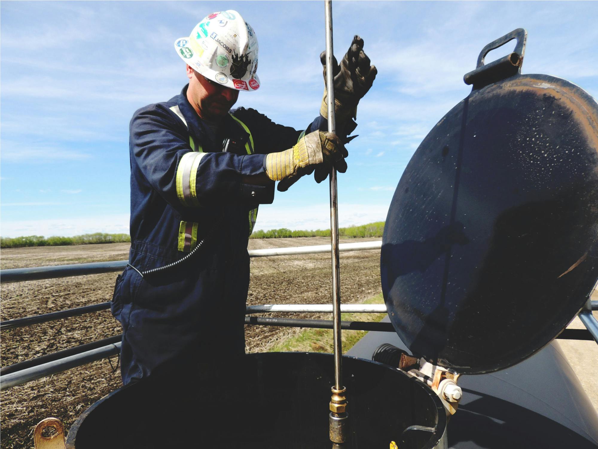 Manual tank gauging is not only time and labor-intensive, it can also be dangerous.