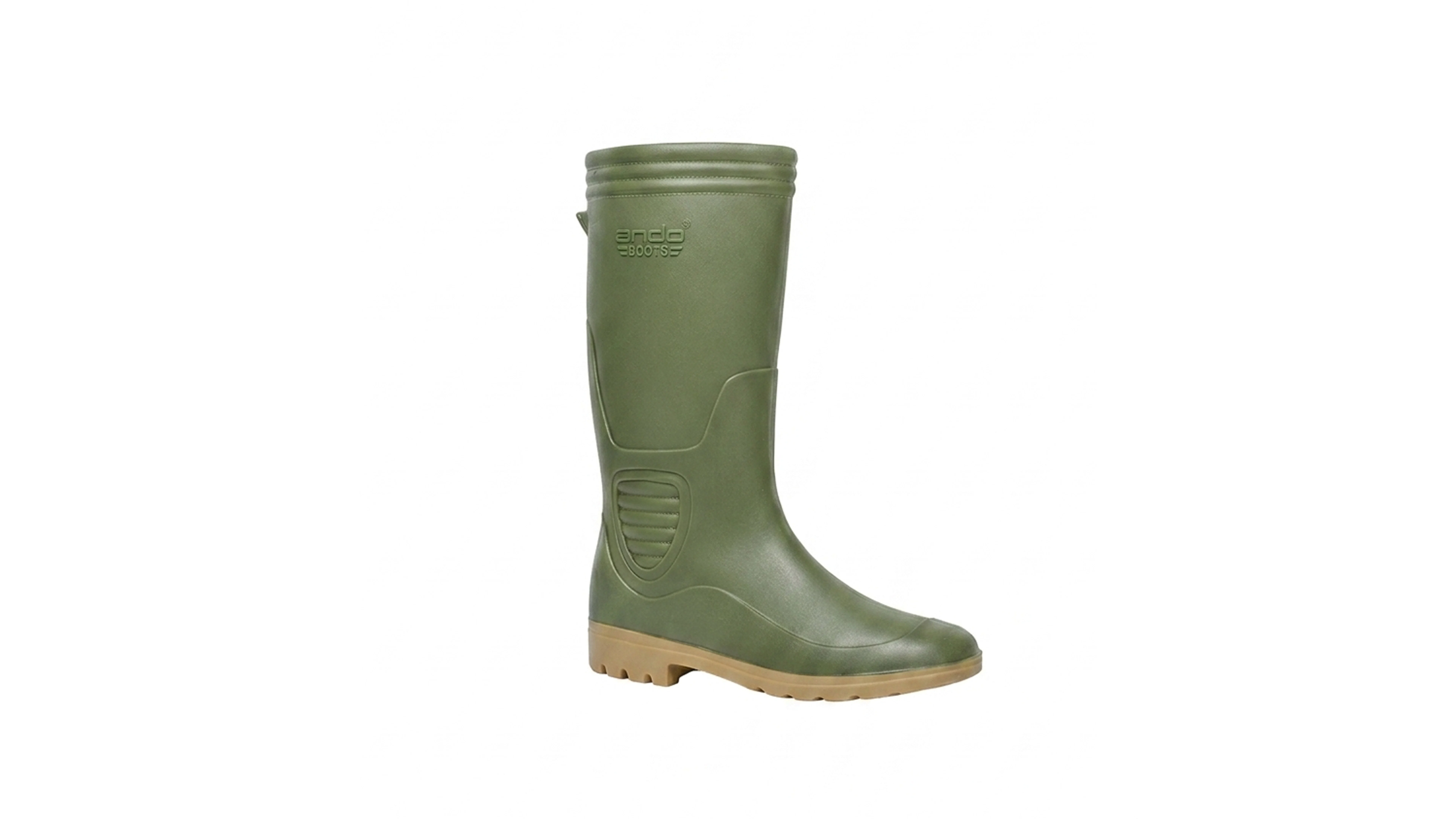 sepatu safety pvc ando boots hercules green penthel andoboots.com