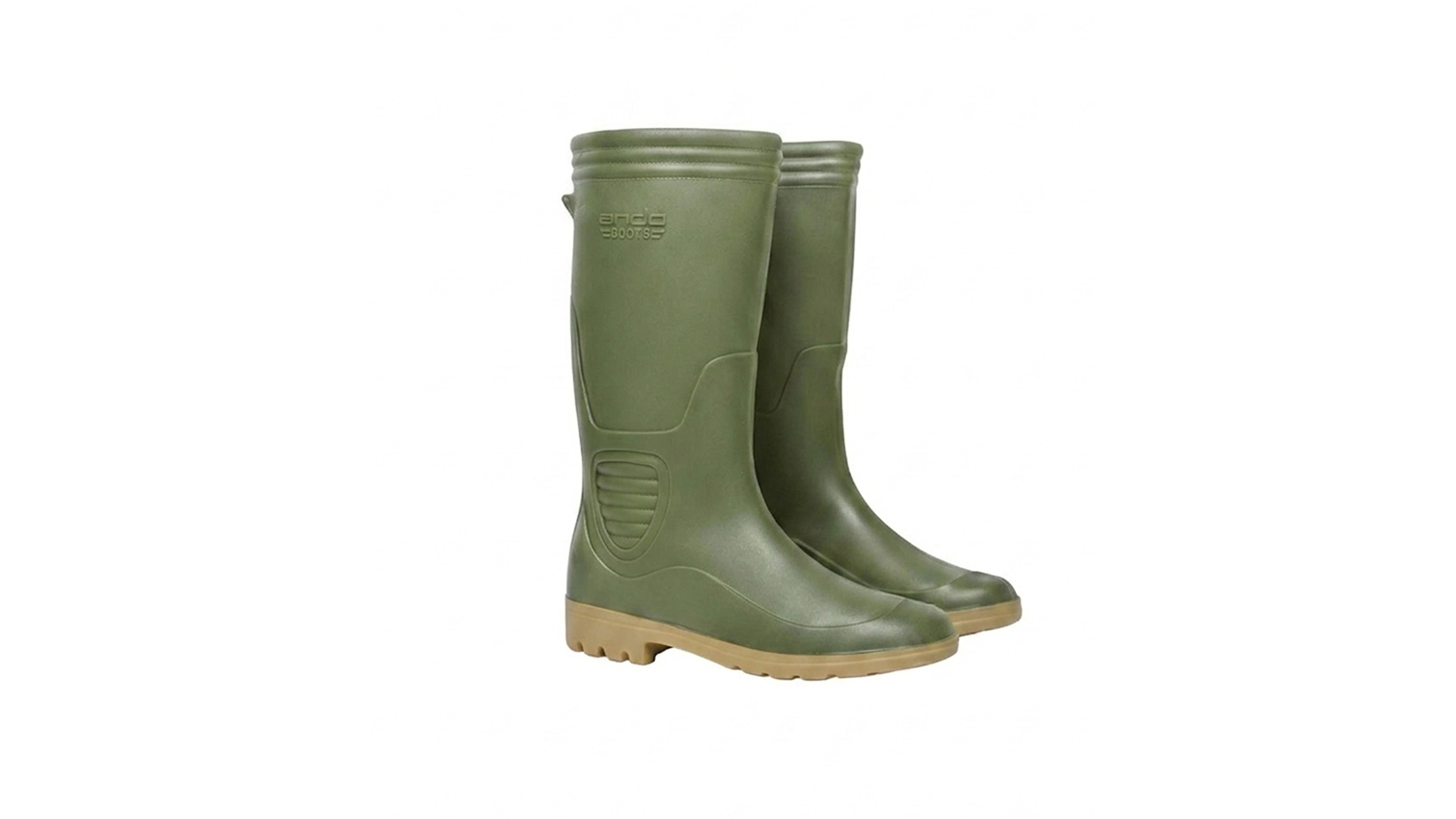 sepatu safety pvc ando boots hercules green penthel andoboots.com