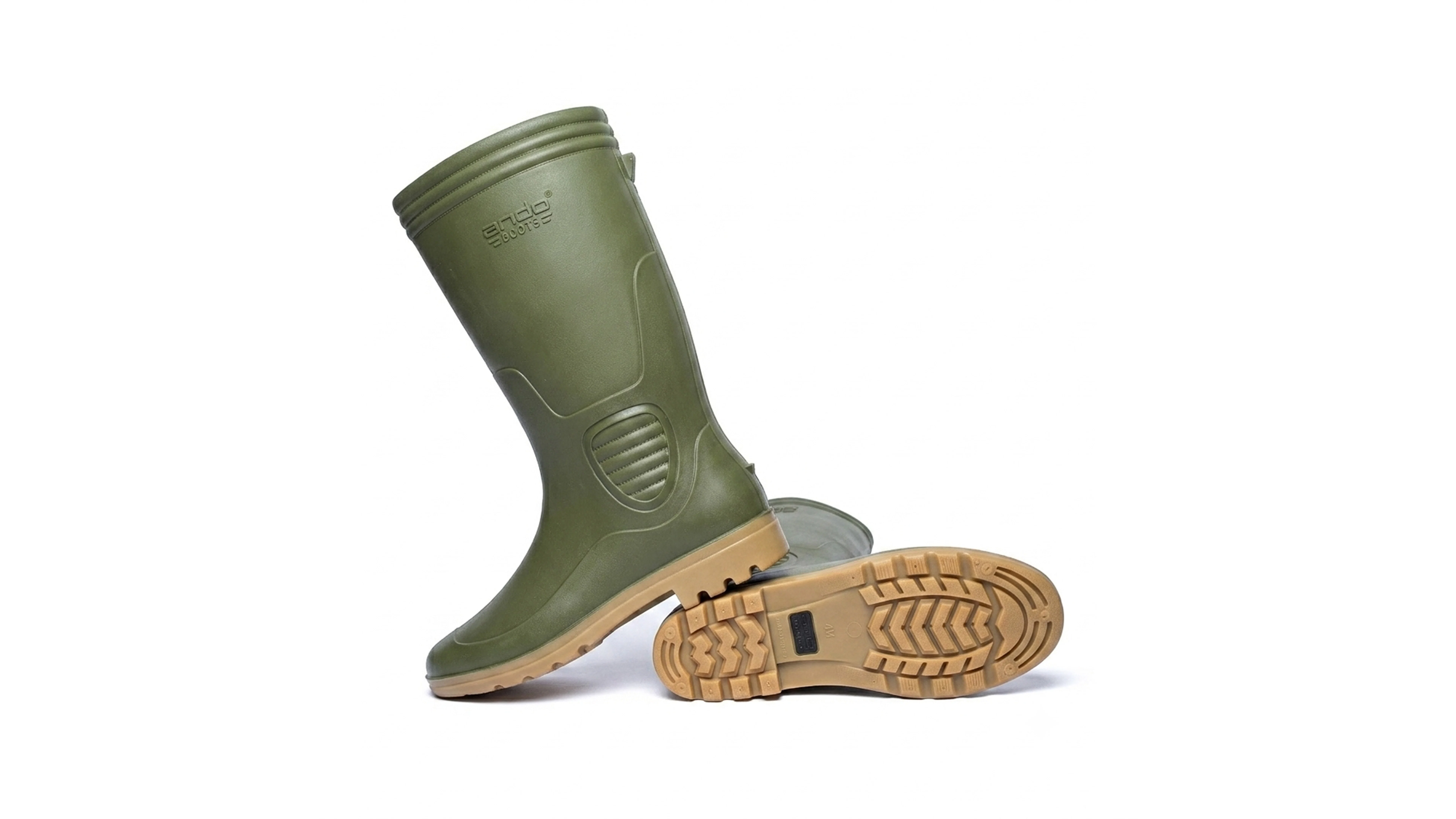 sepatu safety pvc ando boots hercules green penthel andoboots.com