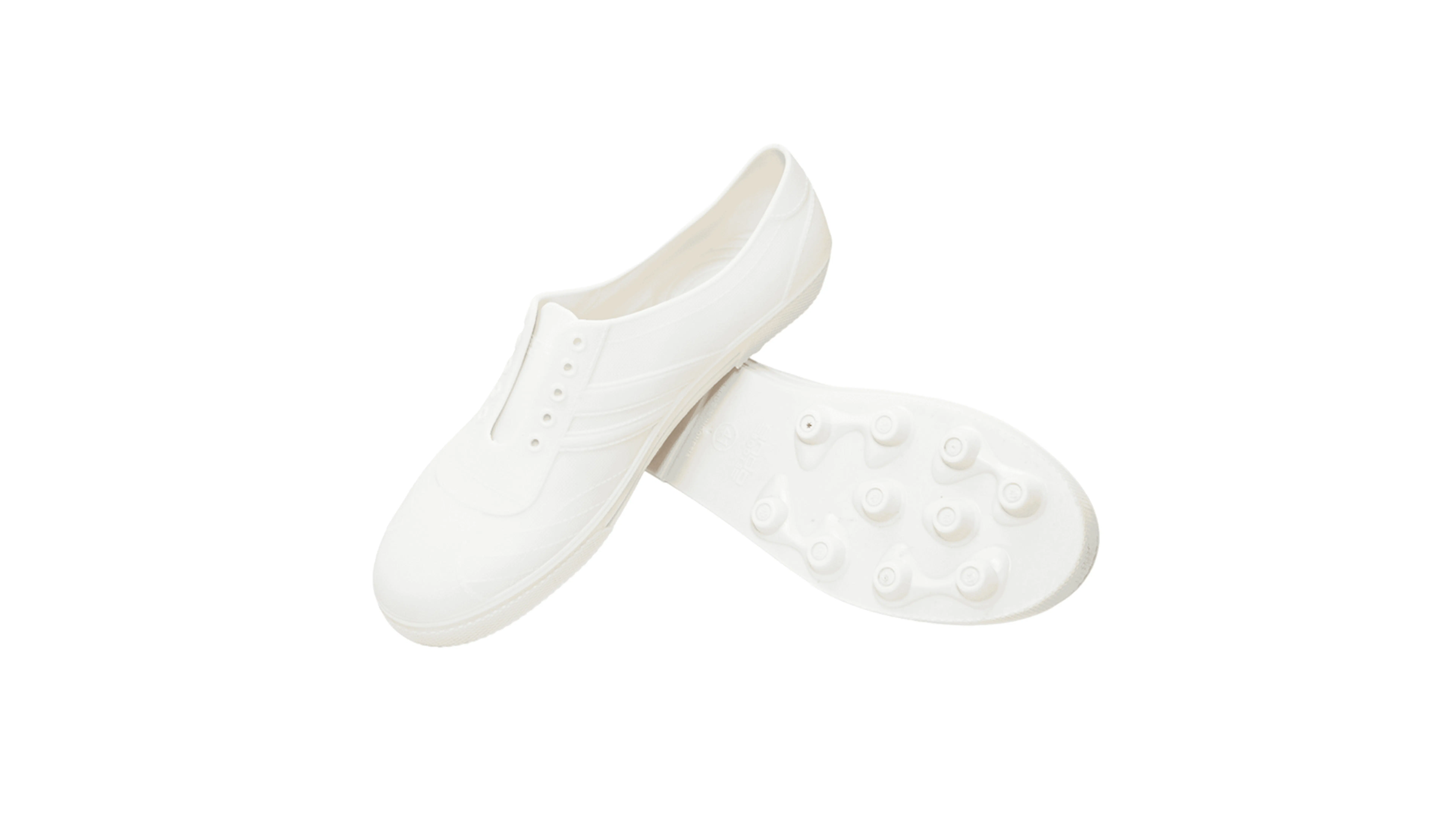 sepatu kebun pvc ando boots cr07 all white andoboots.com