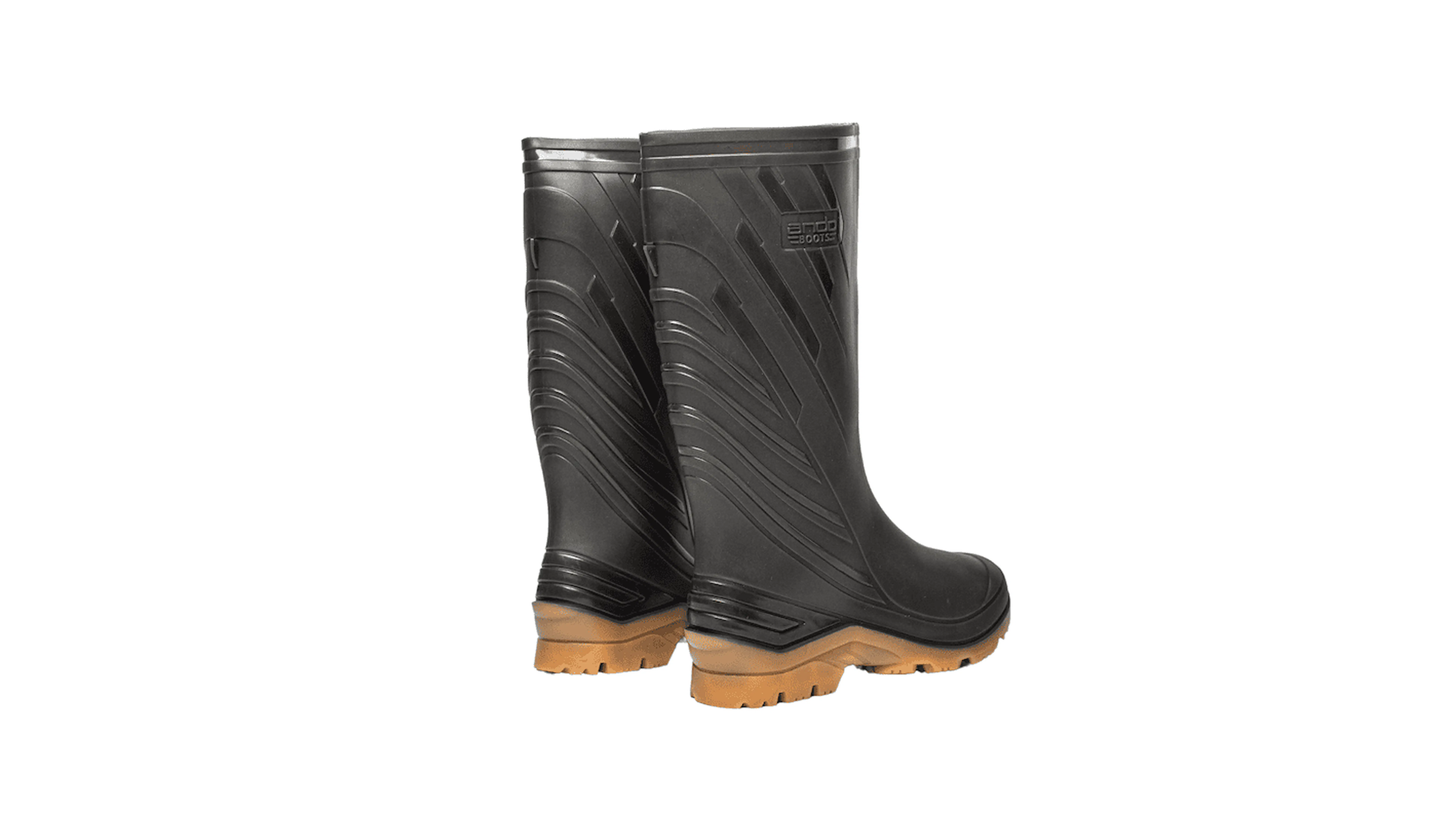 sepatu safety pvc ando boots black penthel andoboots.com