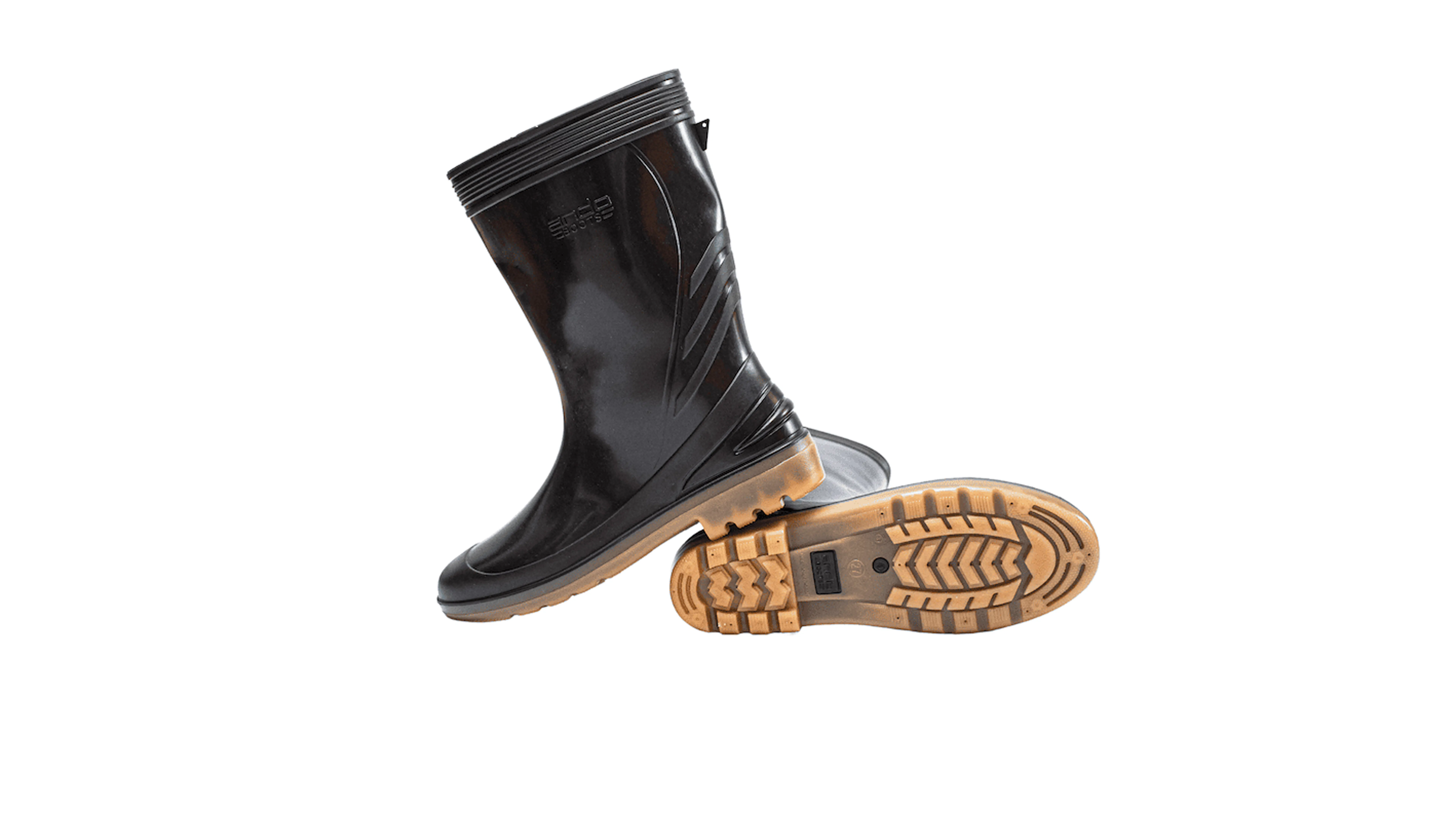 sepatu safety pvc ando boots hammer black penthel andoboots.com