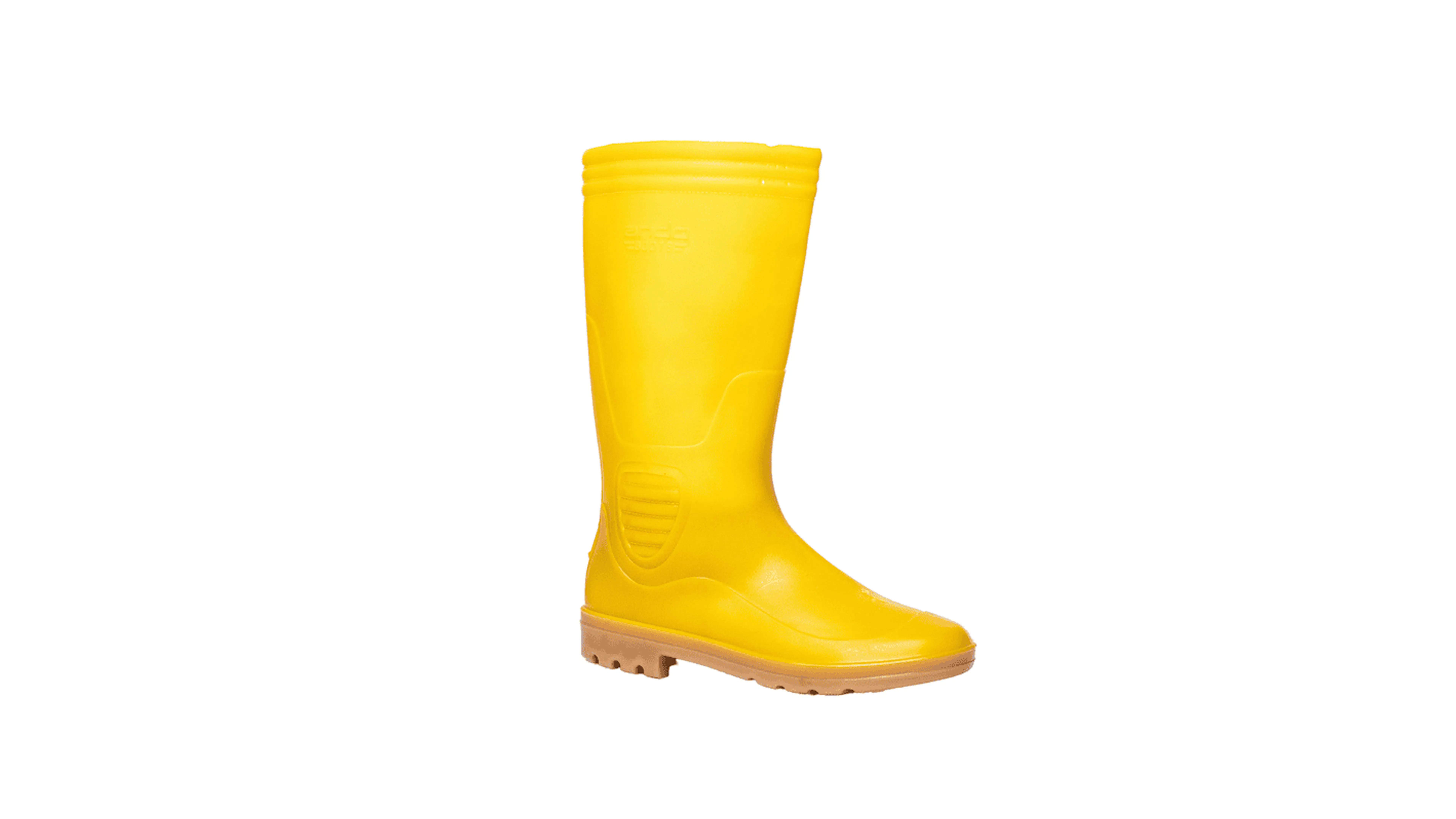 sepatu safety pvc ando boots yellow penthel andoboots.com