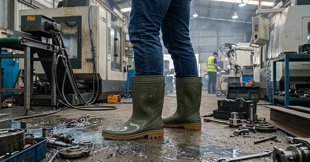 Mengapa Boot PVC Cocok untuk Berbagai Industri