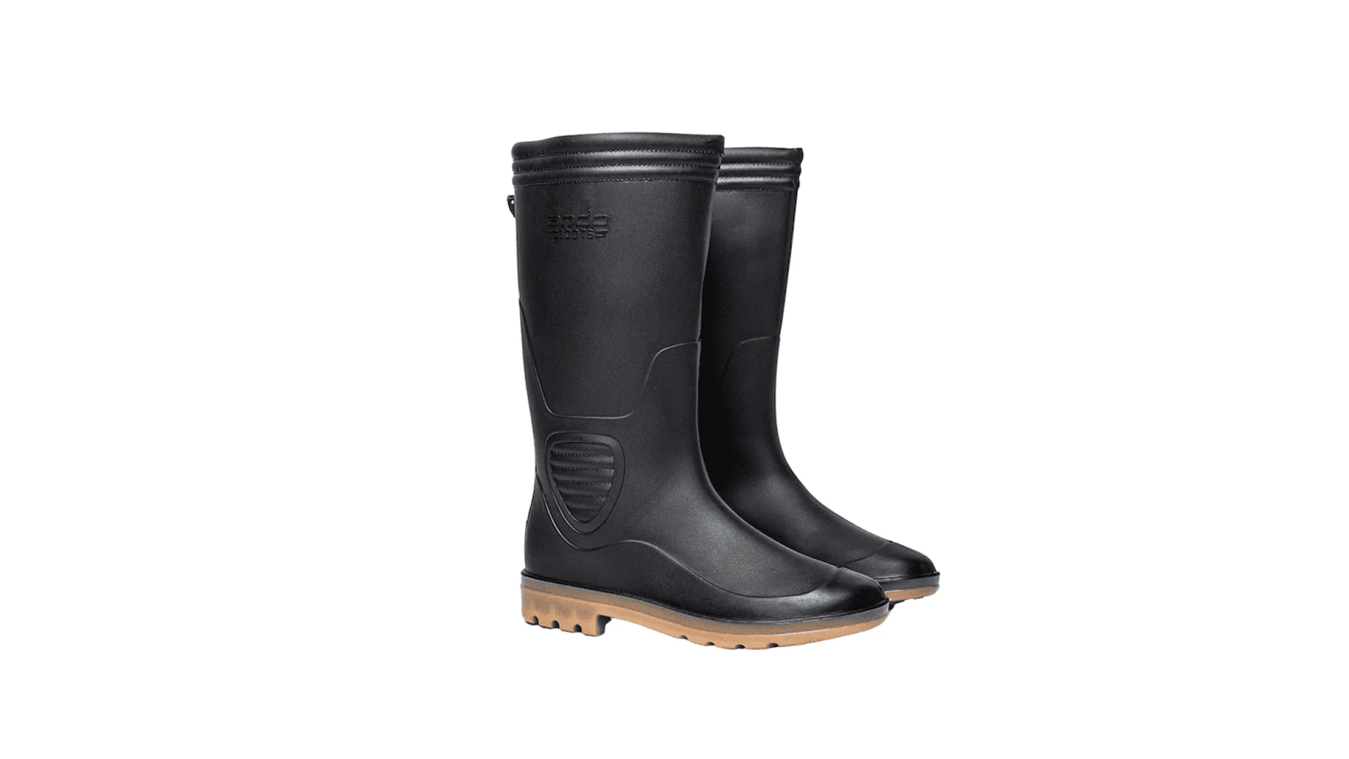 sepatu safety pvc ando boots black penthel andoboots.com