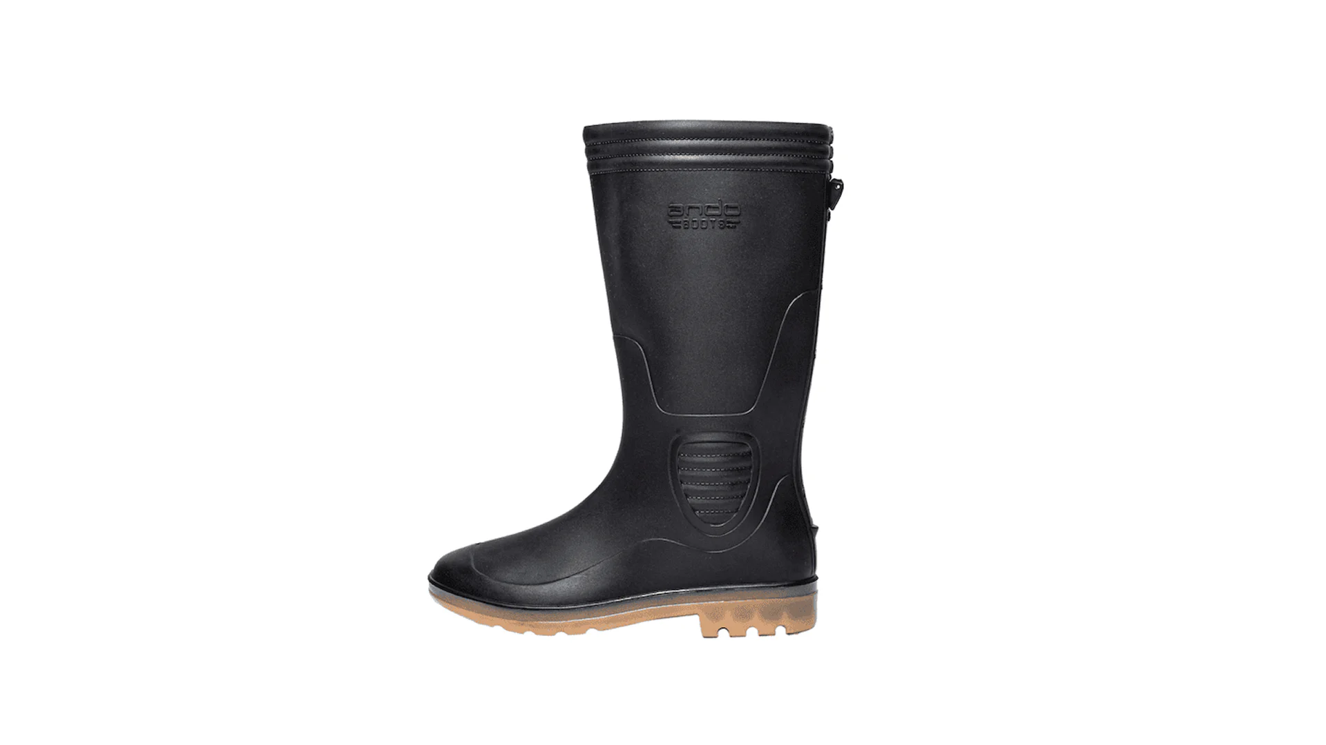 sepatu safety pvc ando boots black penthel andoboots.com