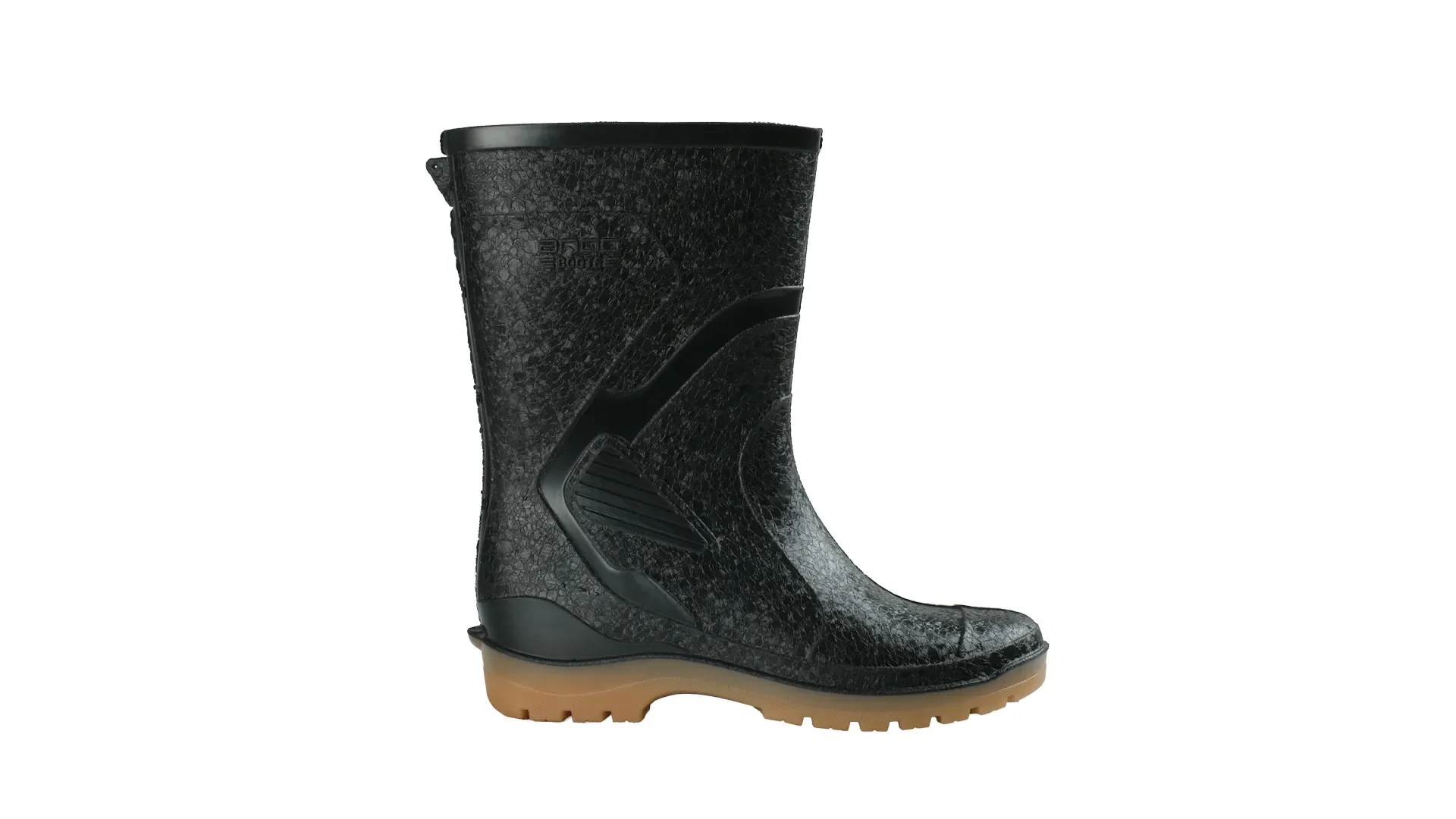 sepatu safety pvc ando boots thor black penthel andoboots.com