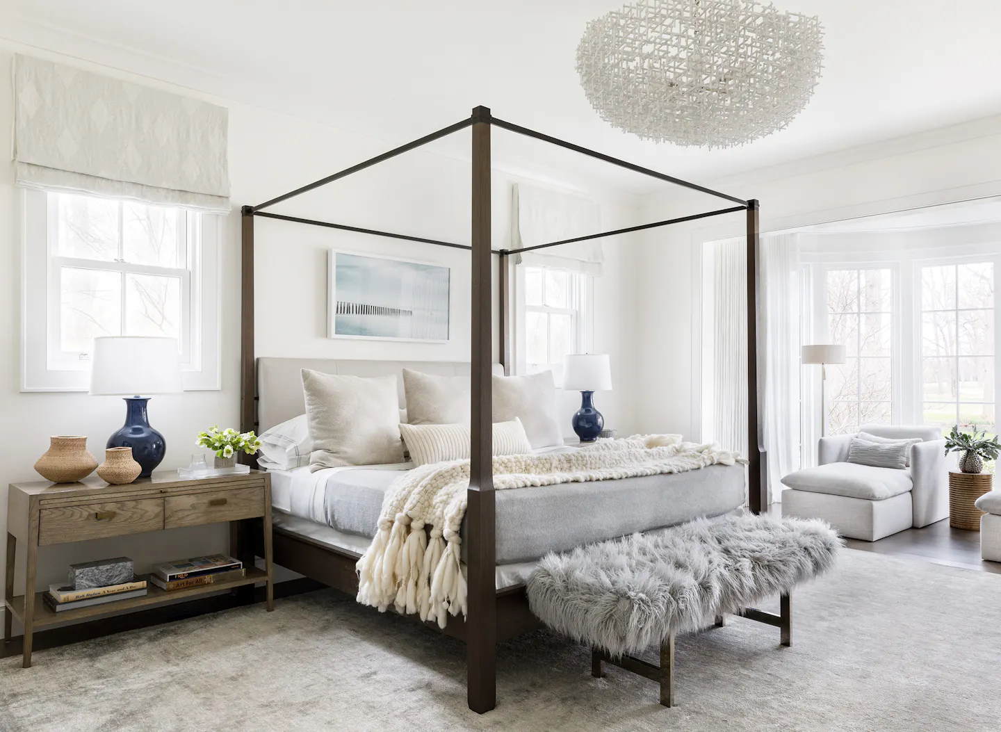 sed5z51qHg Andrea Goldman Luxury Interior Design Firm Chicago A Tale of Two Houses Primary Bedroom 1