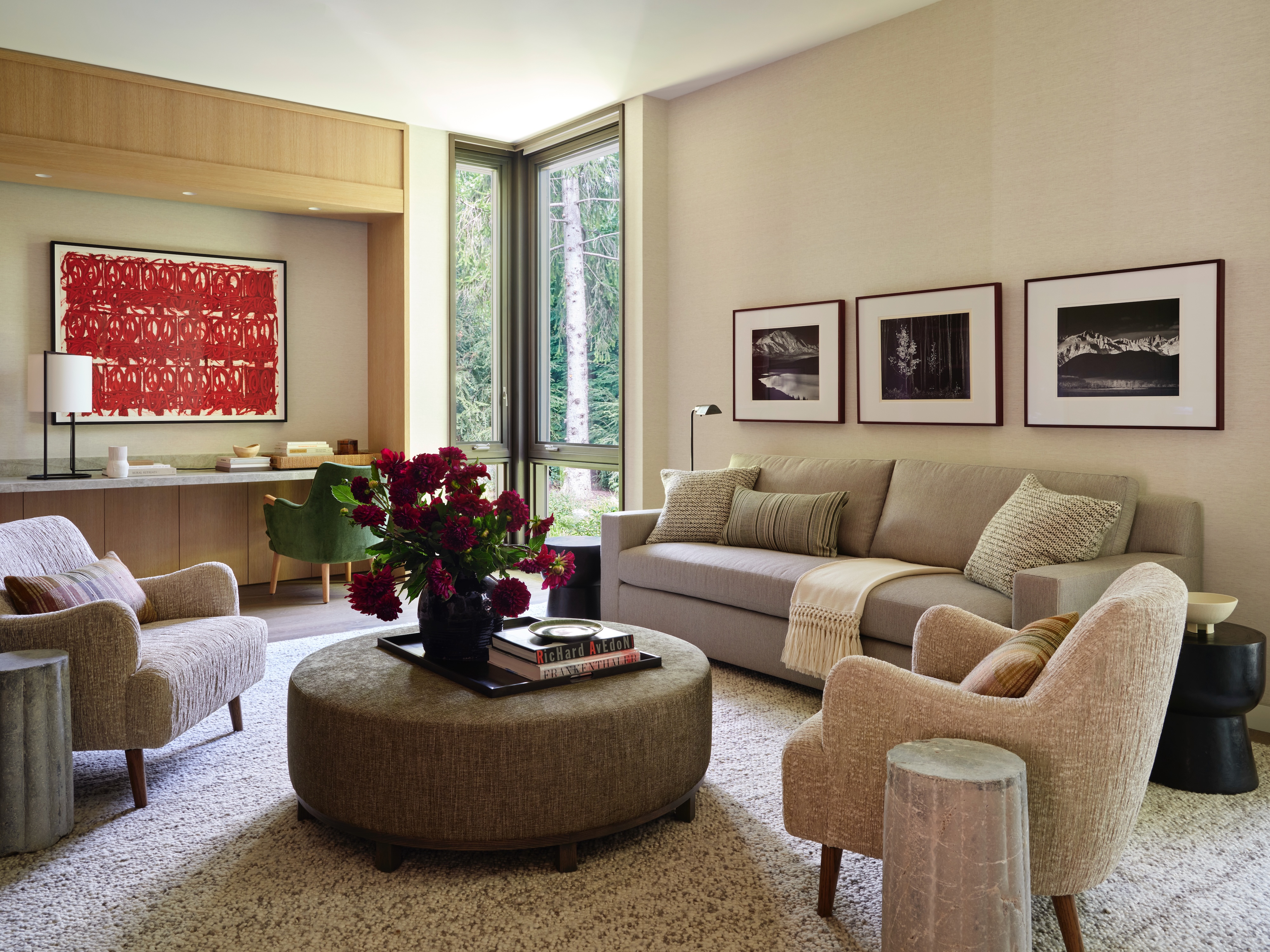 Oo Andrea Goldman Luxury Interior Design Firm Chicago Gallery Residence Sitting Room