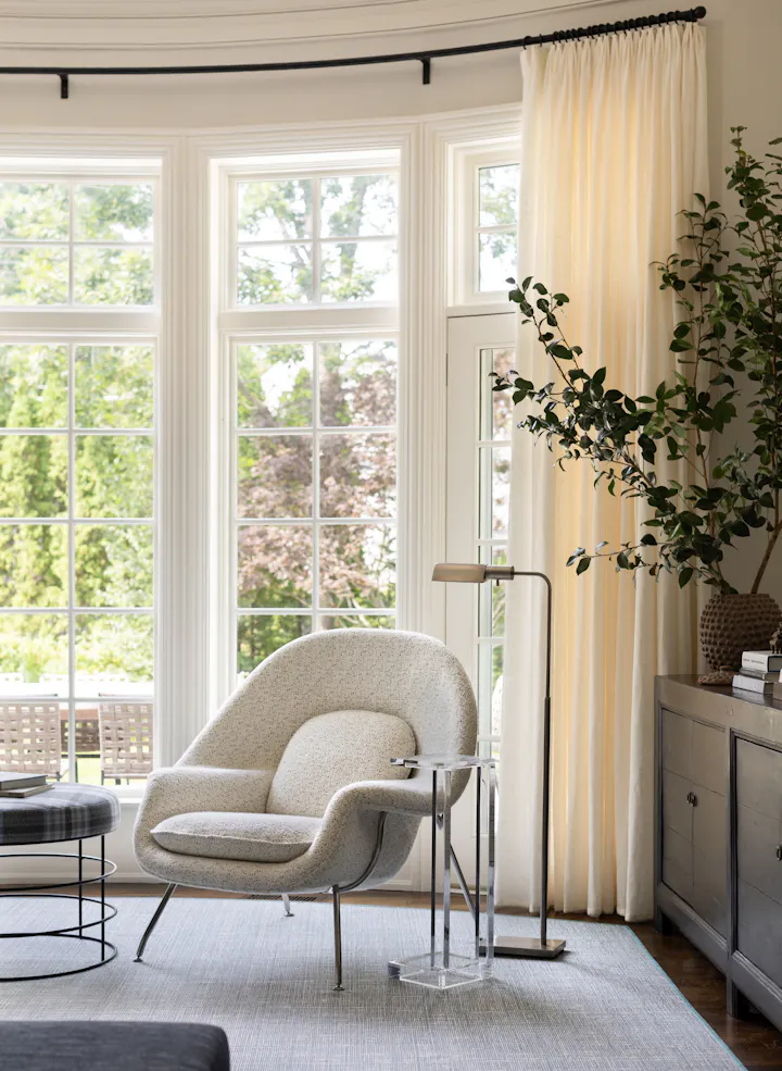 Pe Andrea Goldman Luxury Interior Design Firm Chicago Glencoe Retreat Lounge TVroom Details