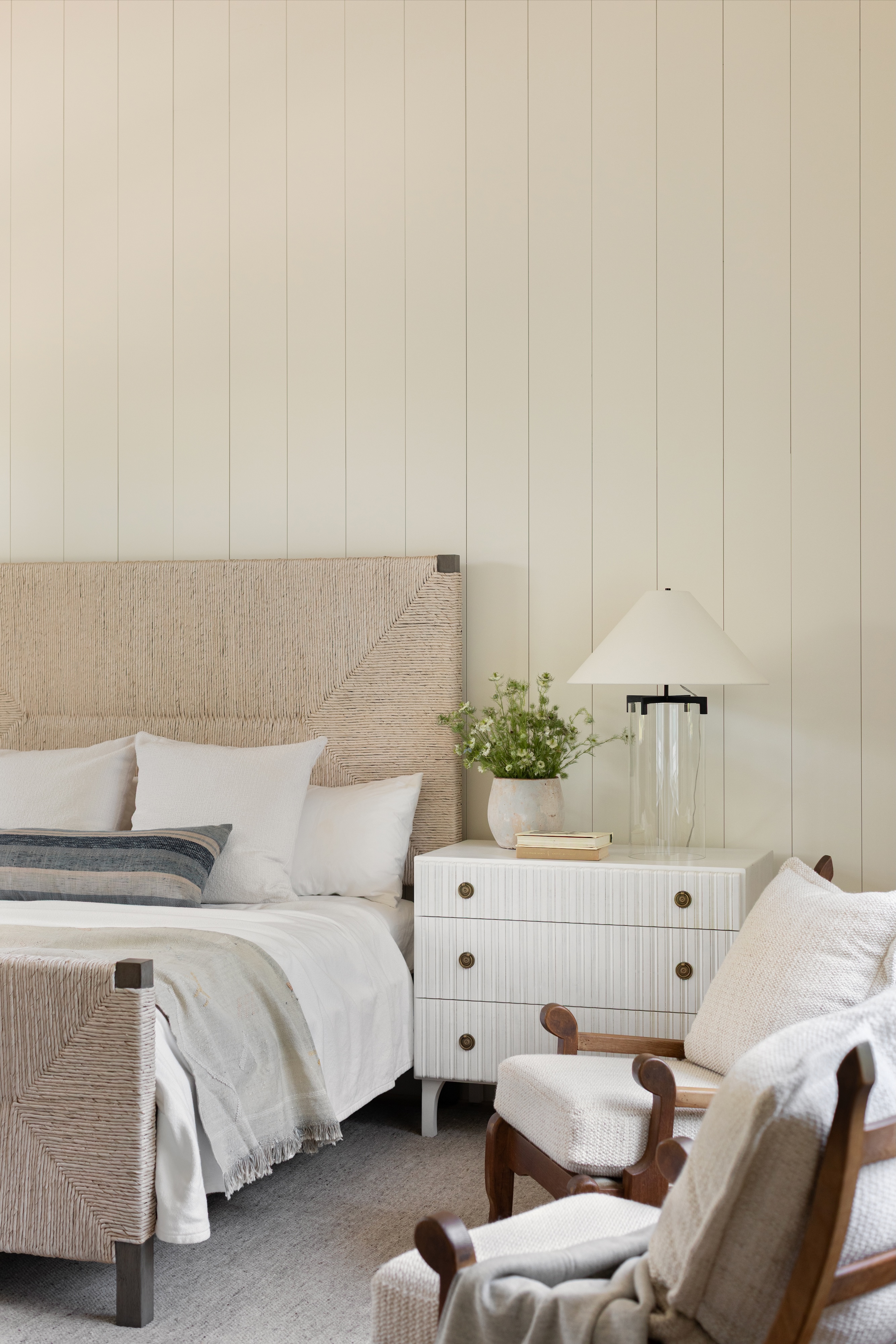 QT Andrea Goldman Luxury Interior Design Firm Chicago Chavin Bedroom Details