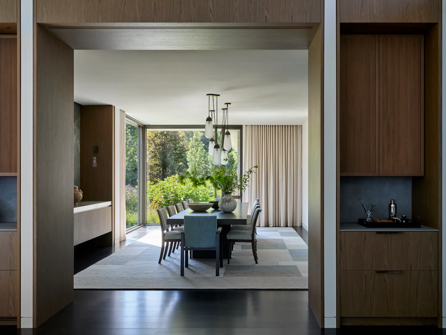 YV Andrea Goldman Luxury Interior Design Firm Chicago The Evergreen House Diningroom