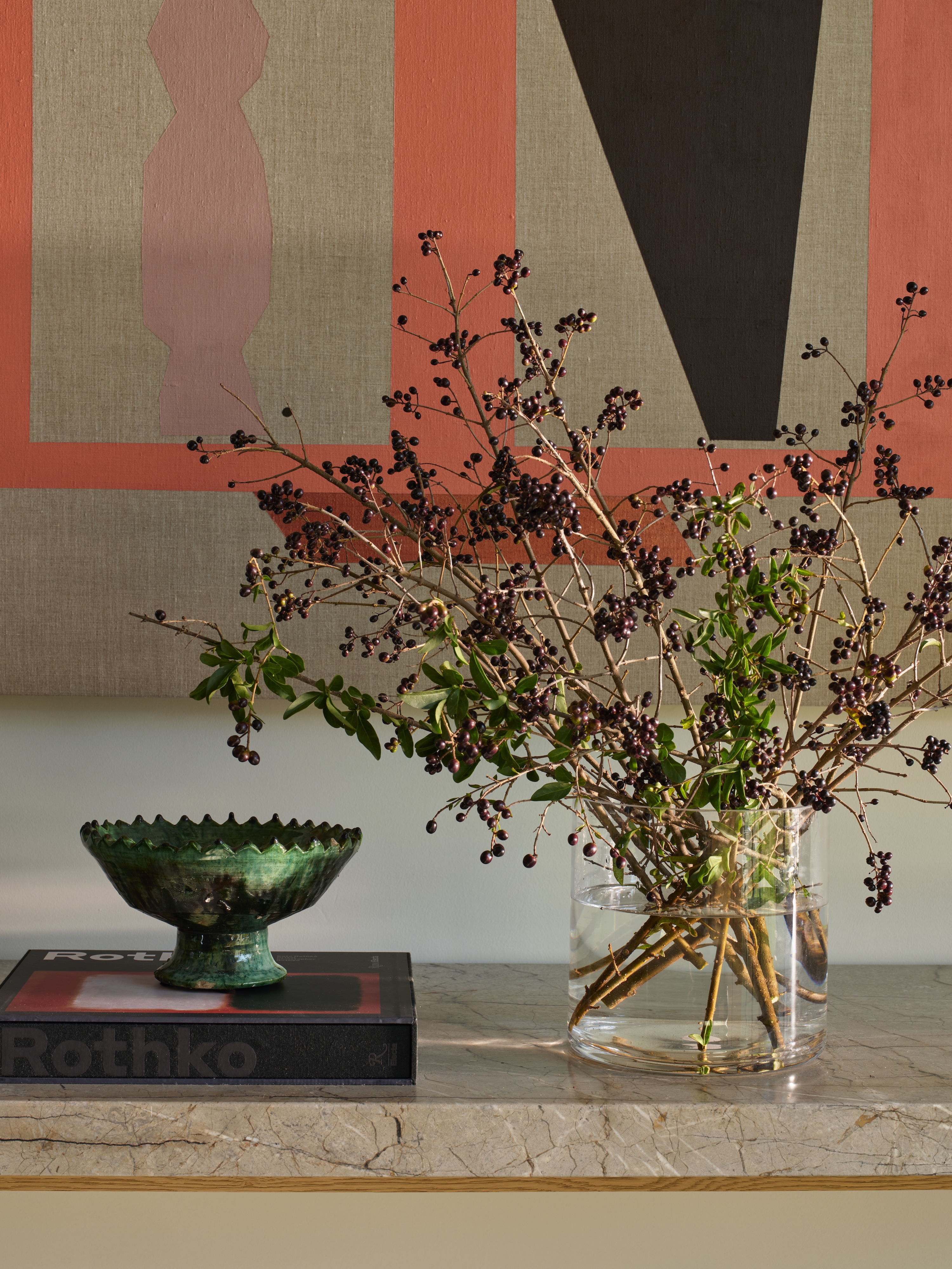 YK Andrea Goldman Luxury Interior Design Firm Chicago The Evergreen House Foyer Detail