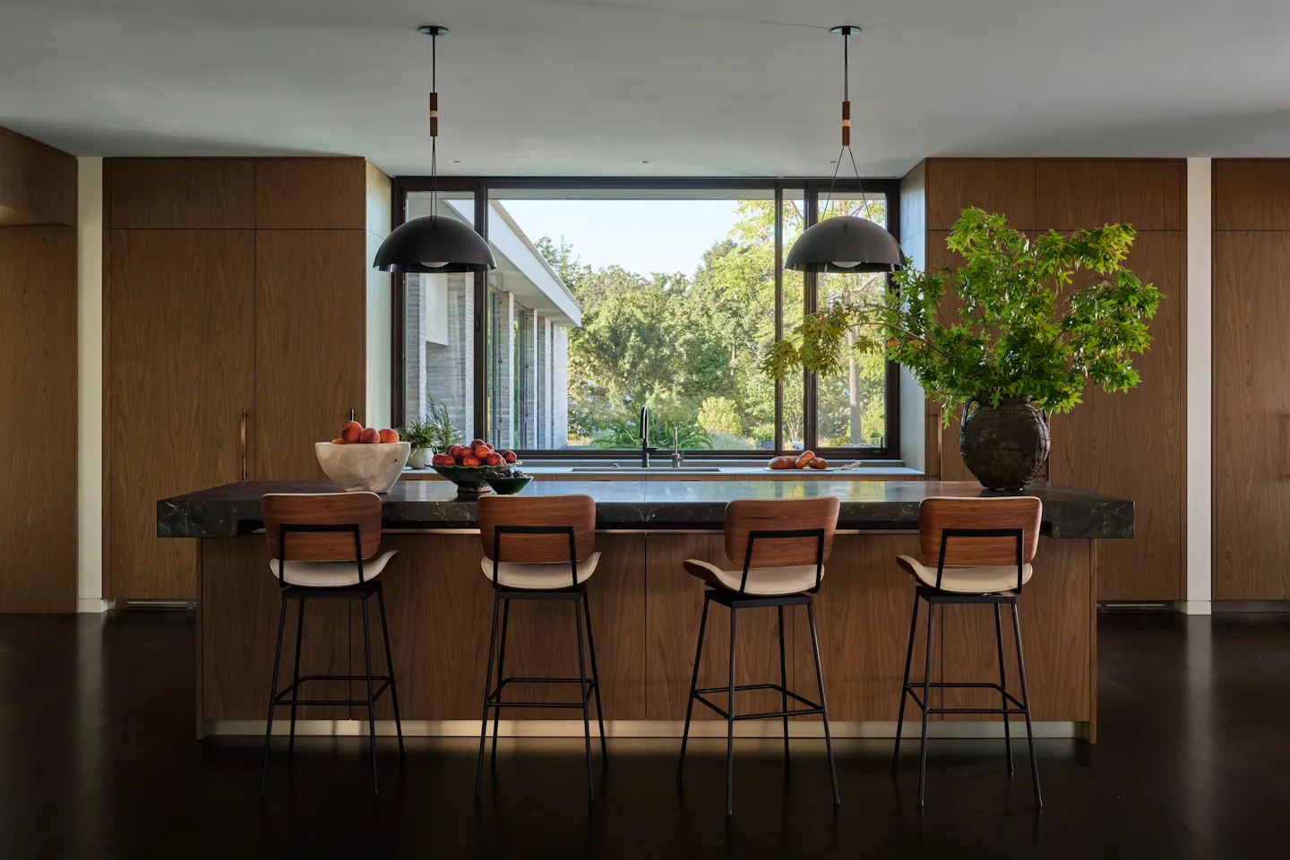 YZ Andrea Goldman Luxury Interior Design Firm Chicago The Evergreen House Kitchen