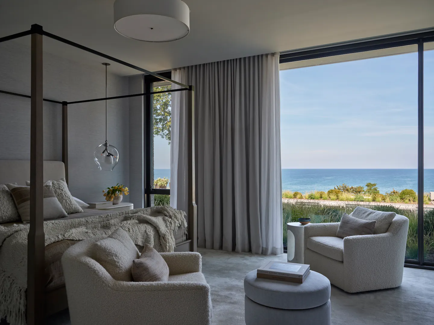 Yo Andrea Goldman Luxury Interior Design Firm Chicago The Evergreen House Primary Bedroom