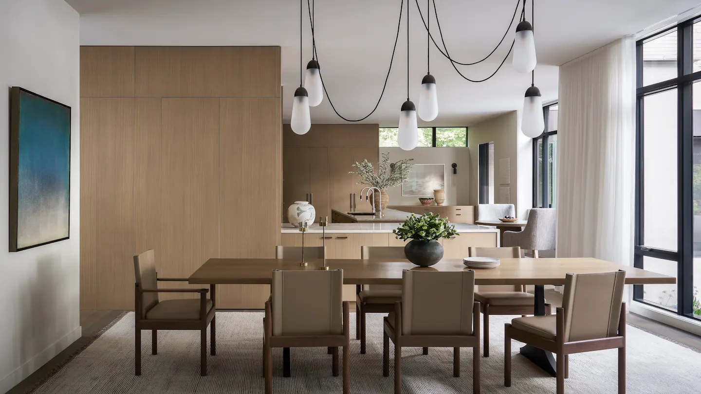 aD Andrea Goldman Luxury Interior Design Firm Chicago The Treehouse Dining Room