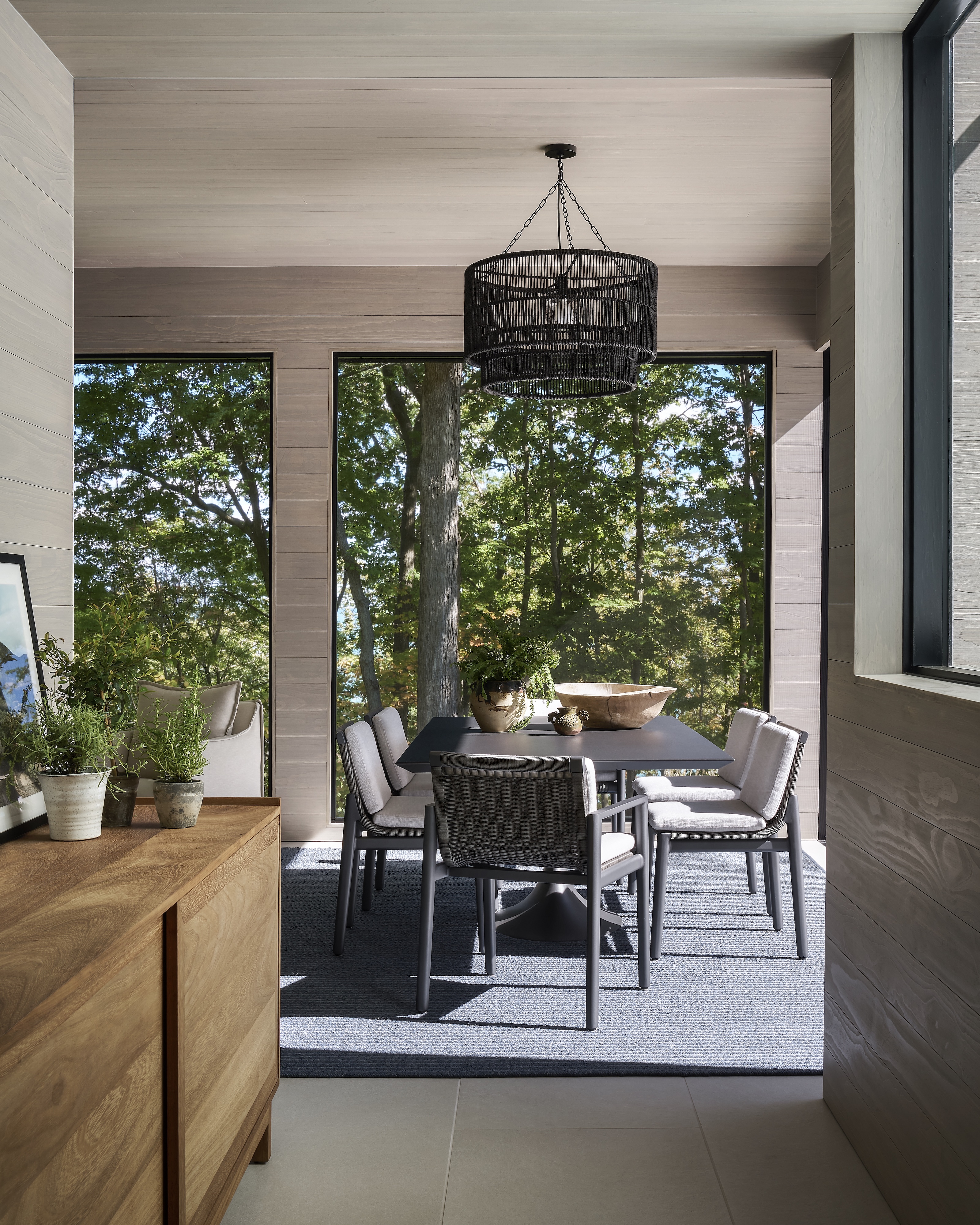 a3 Andrea Goldman Luxury Interior Design Firm Chicago The Treehouse Dining Table