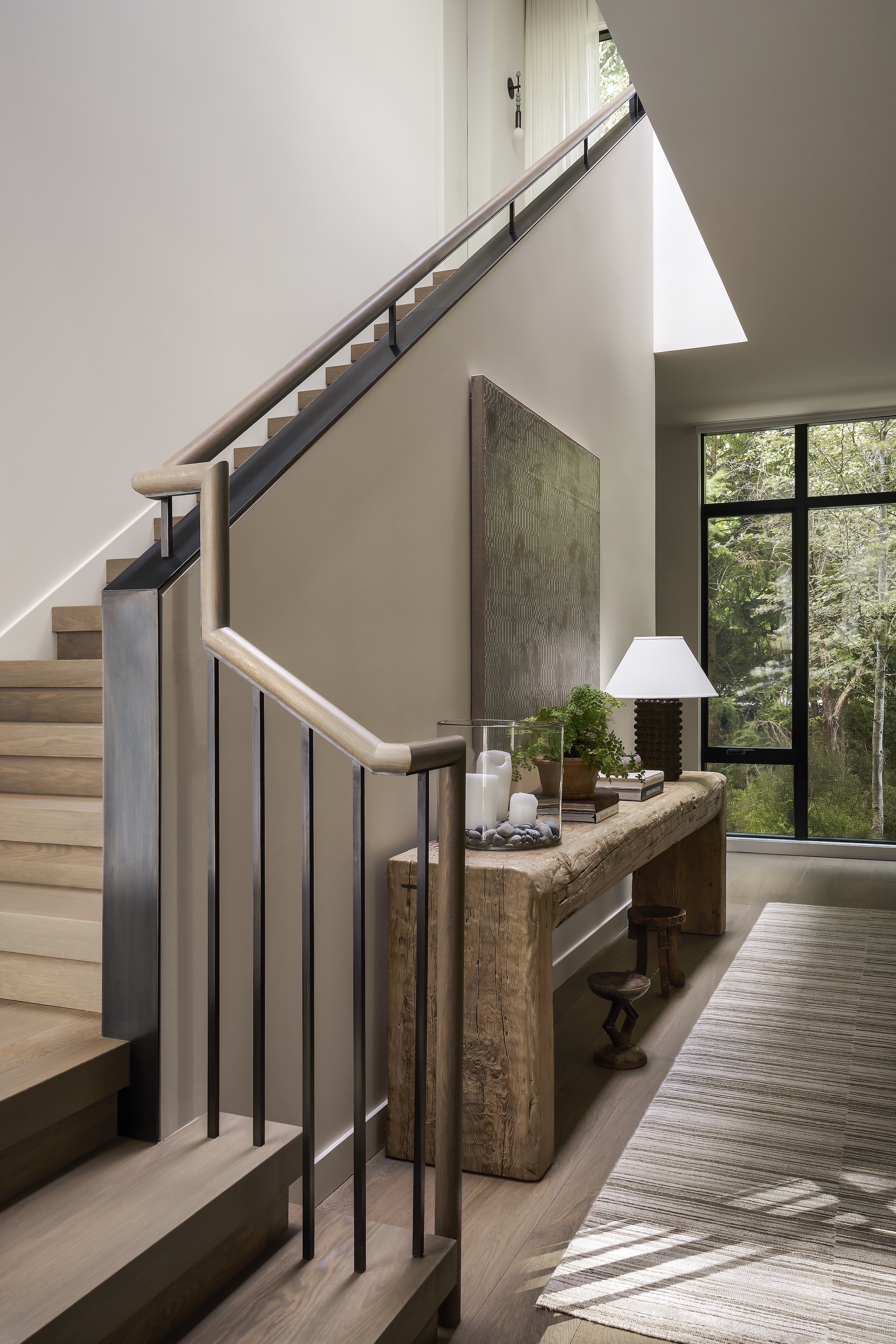 aw Andrea Goldman Luxury Interior Design Firm Chicago The Treehouse Hallway