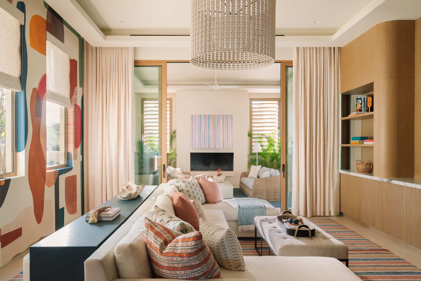 Andrea Goldman Luxury Interior Design Firm Chicago Gray Cabo Game Room