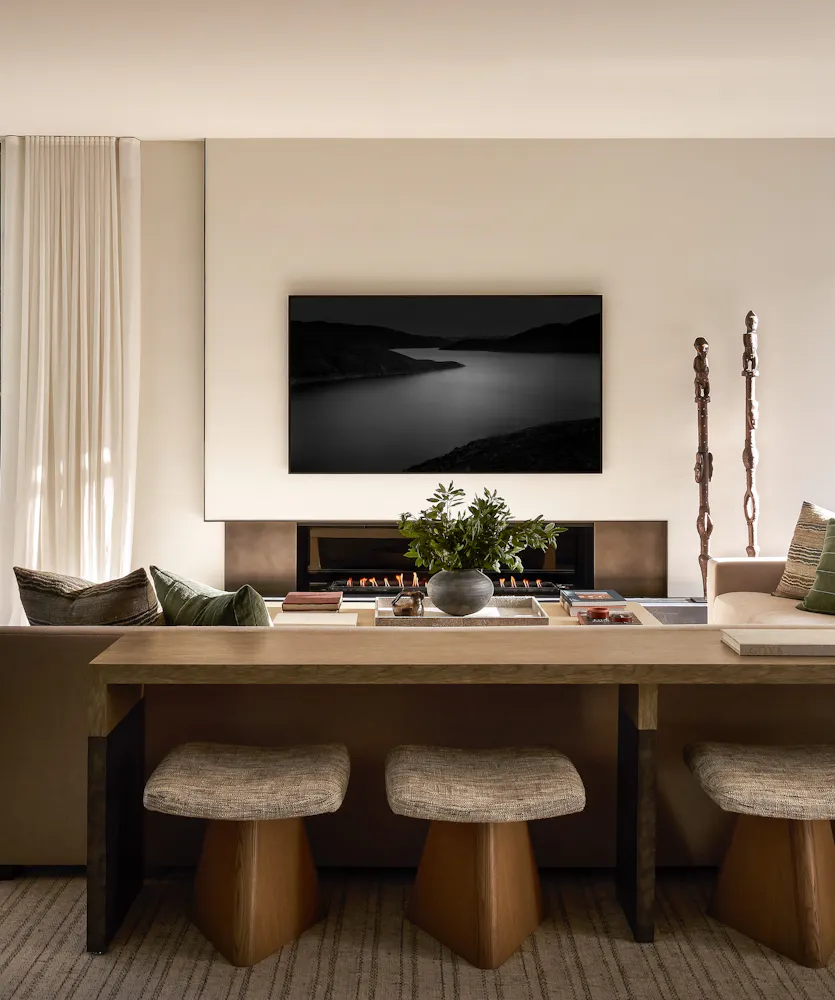 Z Andrea Goldman Luxury Interior Design Firm Chicago The Treehouse Living Room