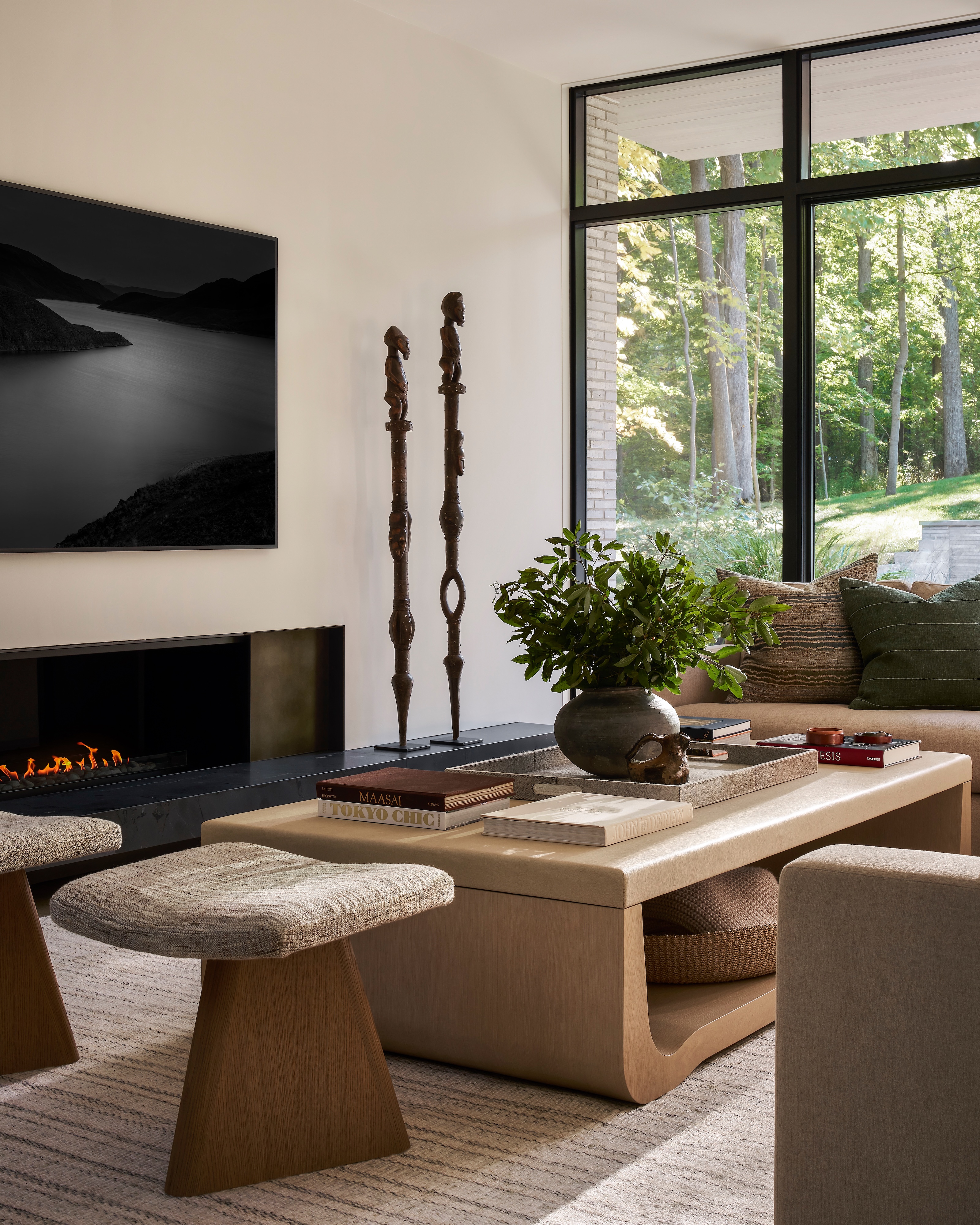 b Andrea Goldman Luxury Interior Design Firm Chicago The Treehouse Coffee Table