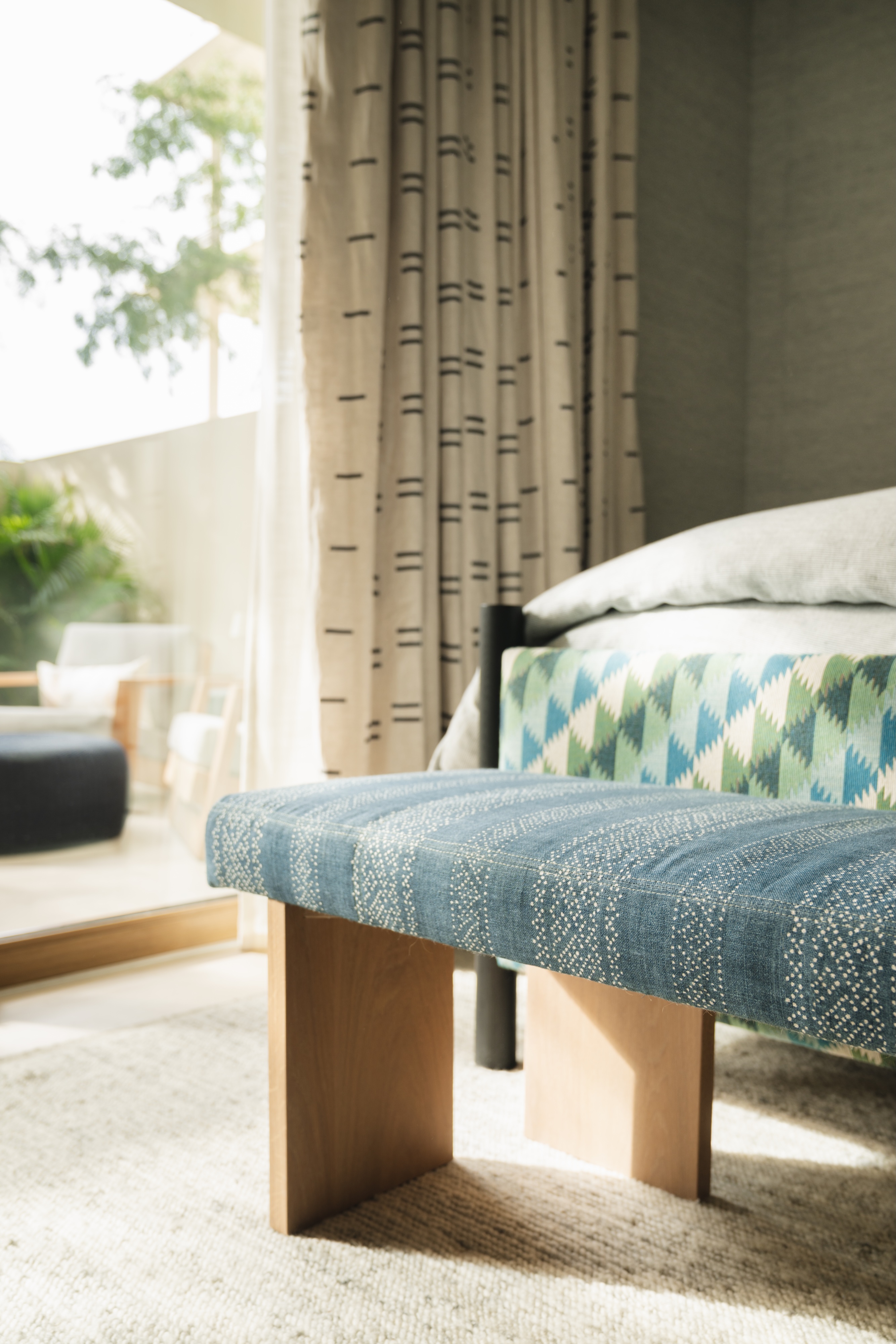 Andrea Goldman Luxury Interior Design Firm Chicago Gray Cabo Guest Room 4