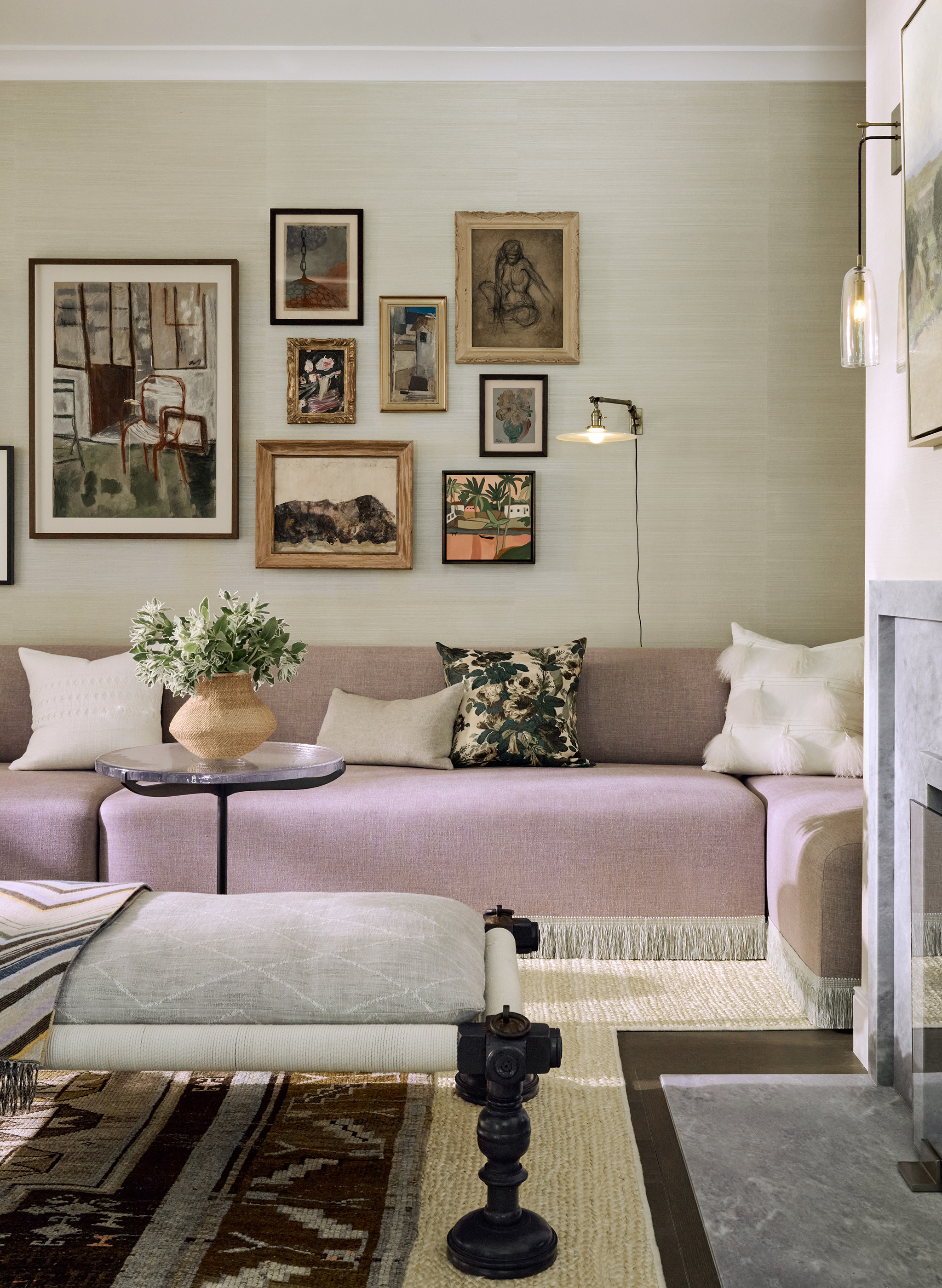 Andrea Goldman Luxury Interior Design Firm Chicago A Tale of Two Houses Sitting Room 2