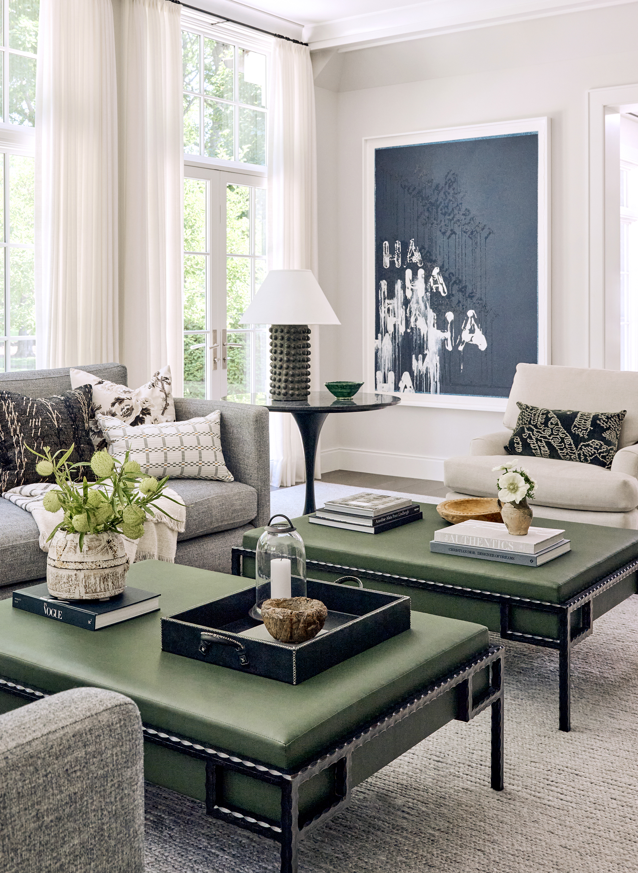 Andrea Goldman Luxury Interior Design Firm Chicago A Tale of Two Houses Living Room 2
