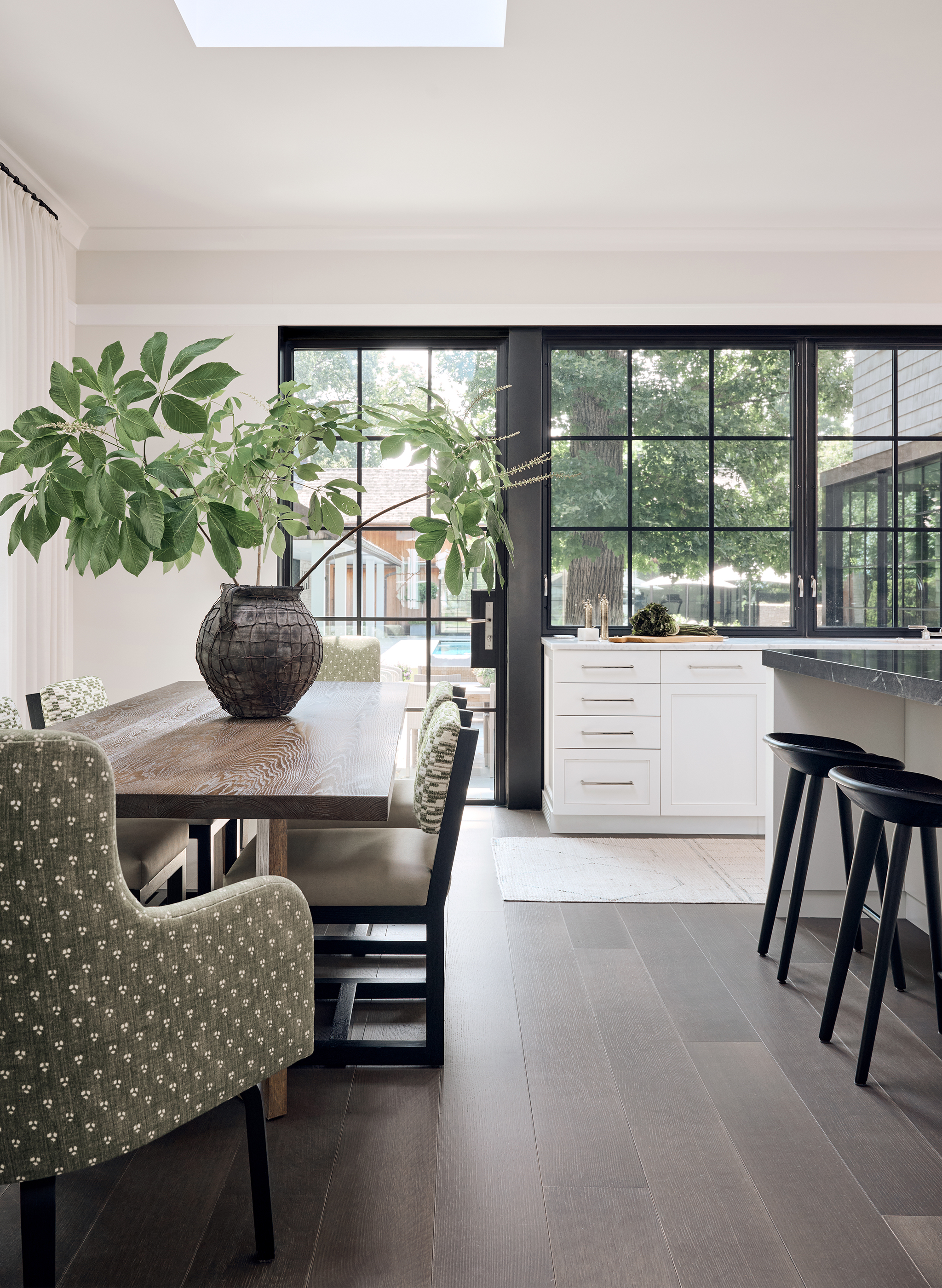 Andrea Goldman Luxury Interior Design Firm Chicago A Tale of Two Houses Kitchen 1