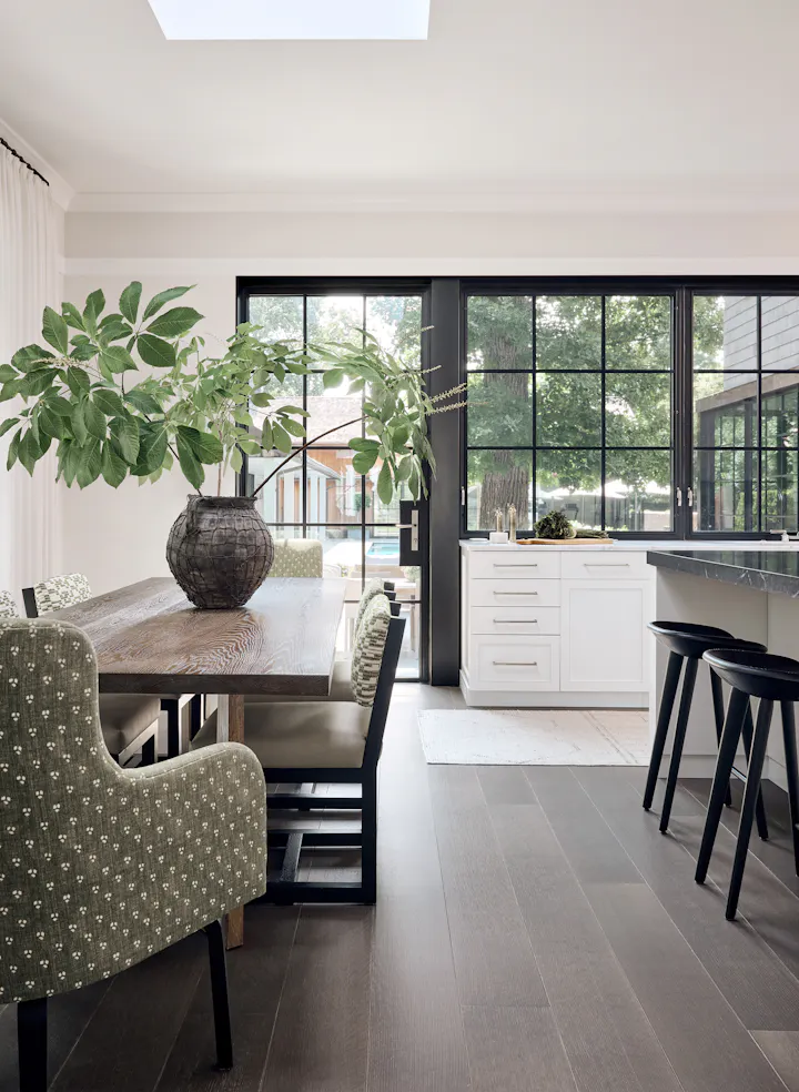Andrea Goldman Luxury Interior Design Firm Chicago A Tale of Two Houses Kitchen 1
