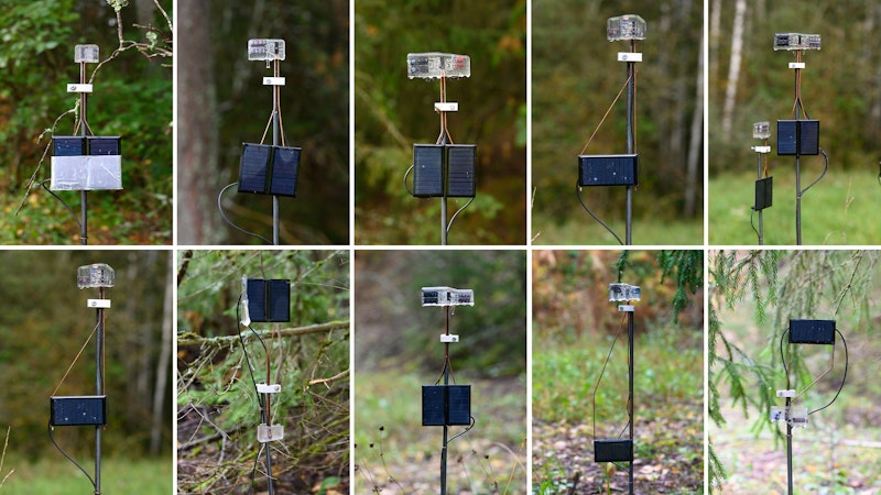 solar critters - solar powered and modulated primitve synthesizers/voltage generators
