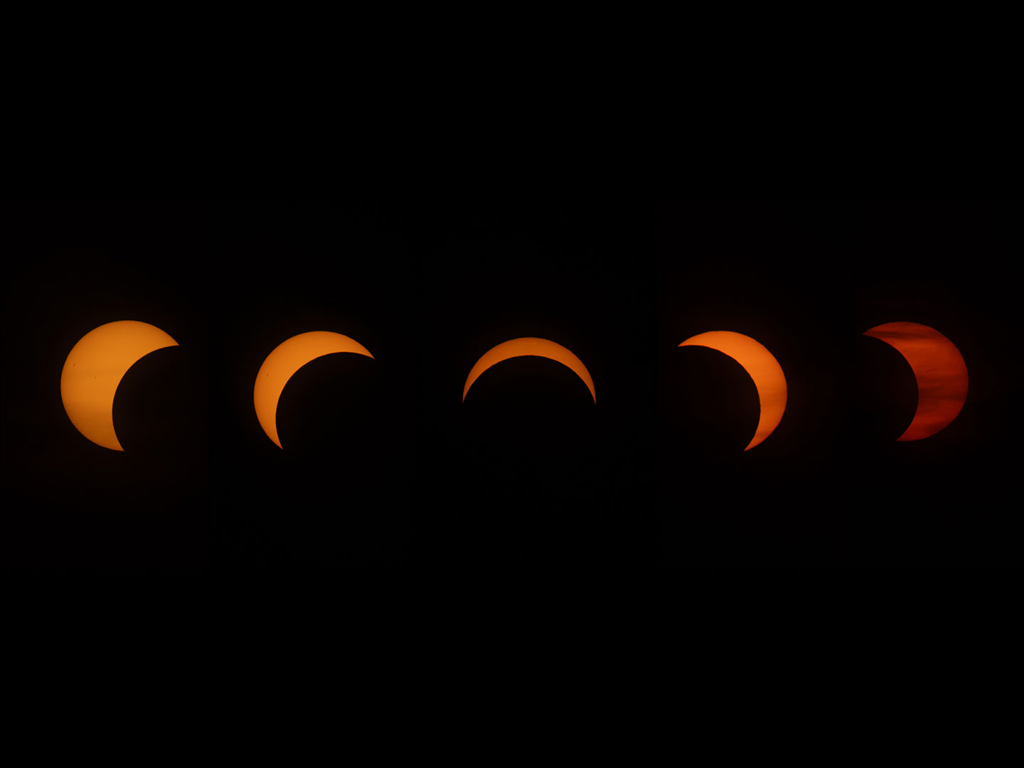 Solar Eclipse Phases