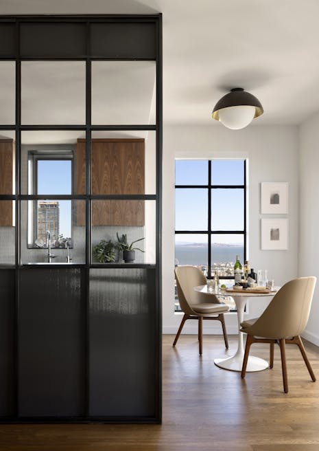 Andrew-Mann-Architecture-California-Nob-Hill-Pied-à-terre-Kitchen-Dining-Table-for-Two