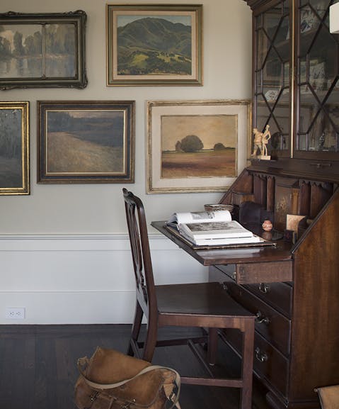 Andrew-Mann-Architecture-California-Modern-Craftsman-Bookcase-Secretary-Desk
