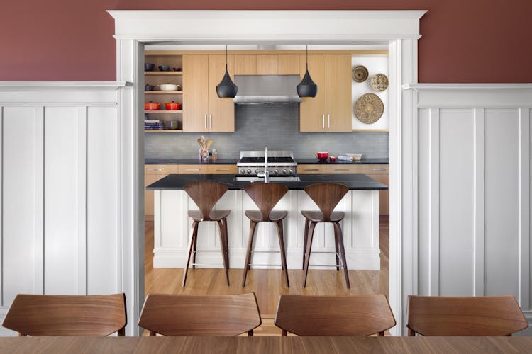 Andrew-Mann-Architecture-California-Castro-Edwardian-Kitchen-view-wainscoting