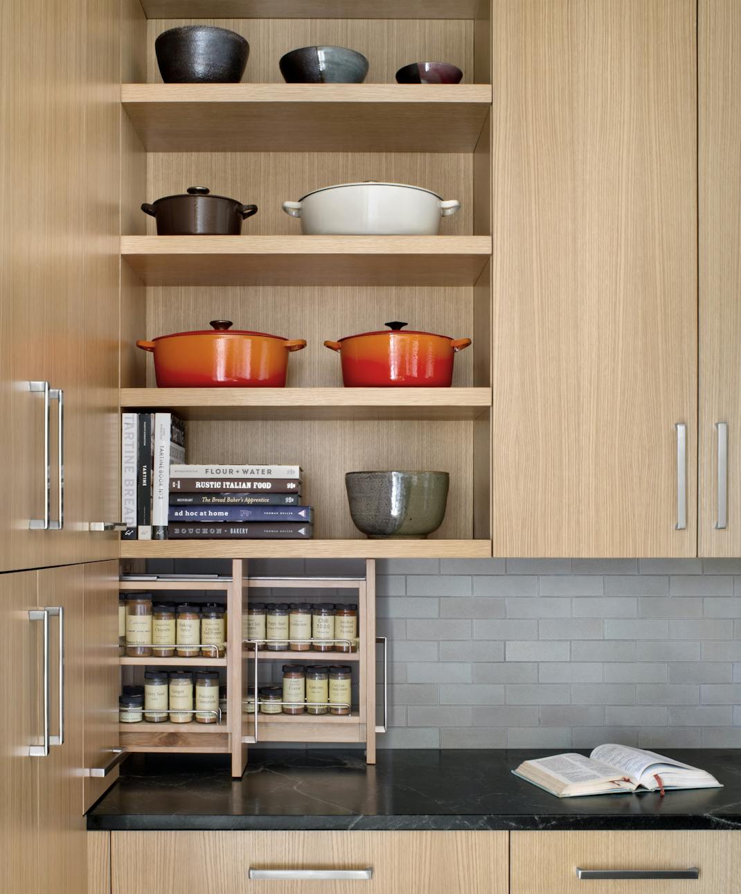 Andrew-Mann-Architecture-California-Castro-Edwardian-Kitchen-Shelf-with Spice-Rack