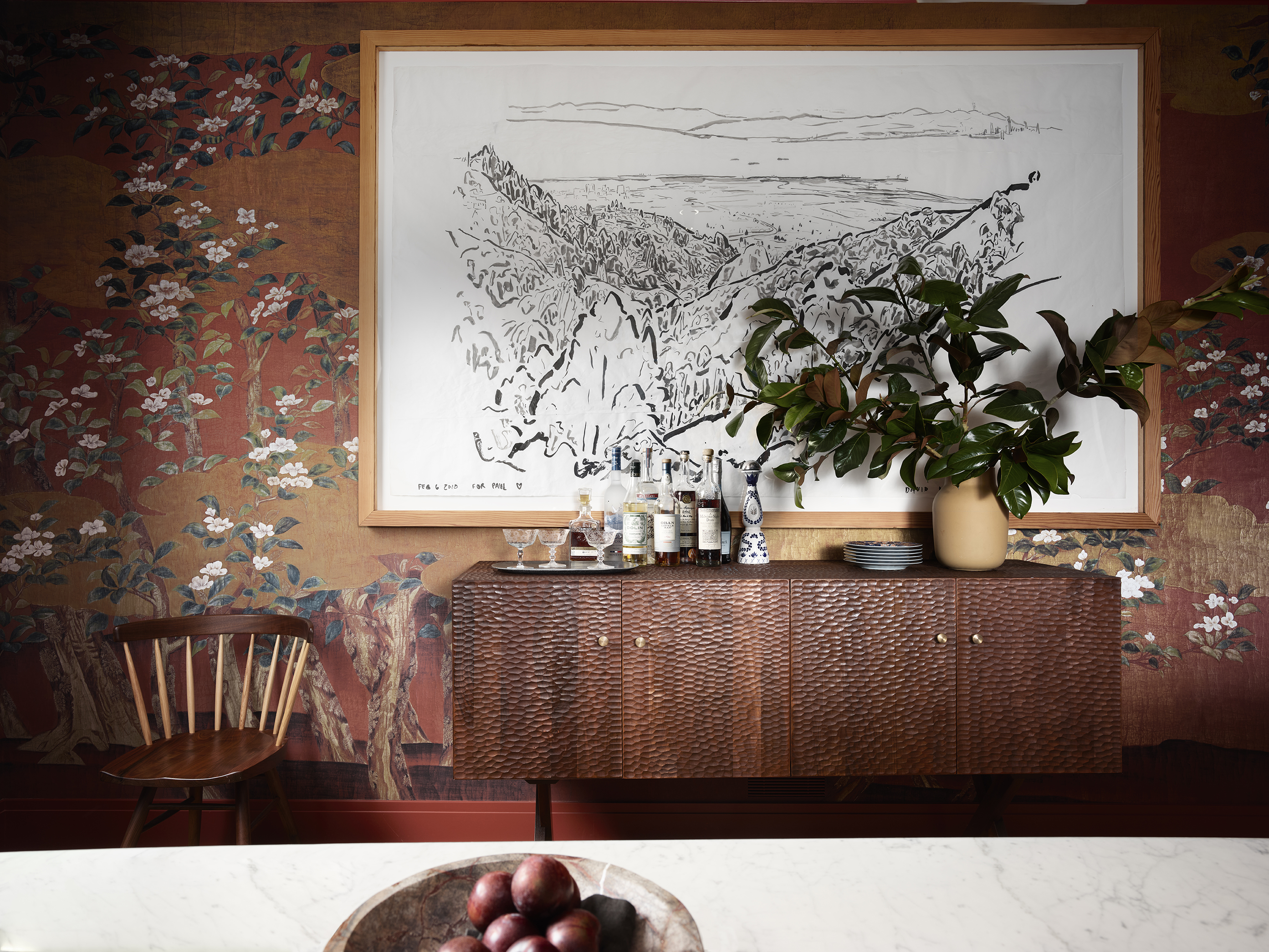 Andrew-Mann-Architecture-California-Hillside-Residence-Dining-Sideboard